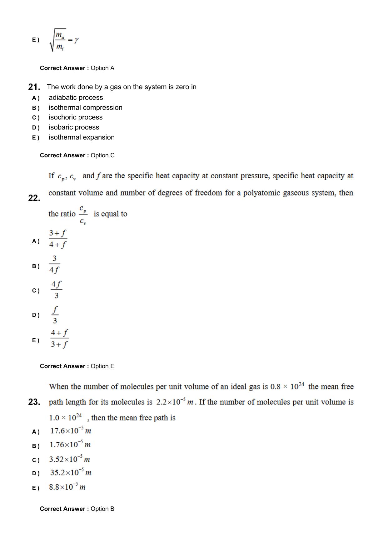 KEAM 2024 June 7 Question Paper with Answer Key - Page 6