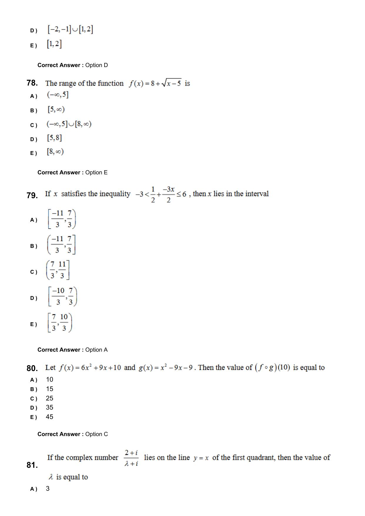 KEAM 2024 June 7 Question Paper with Answer Key - Page 19