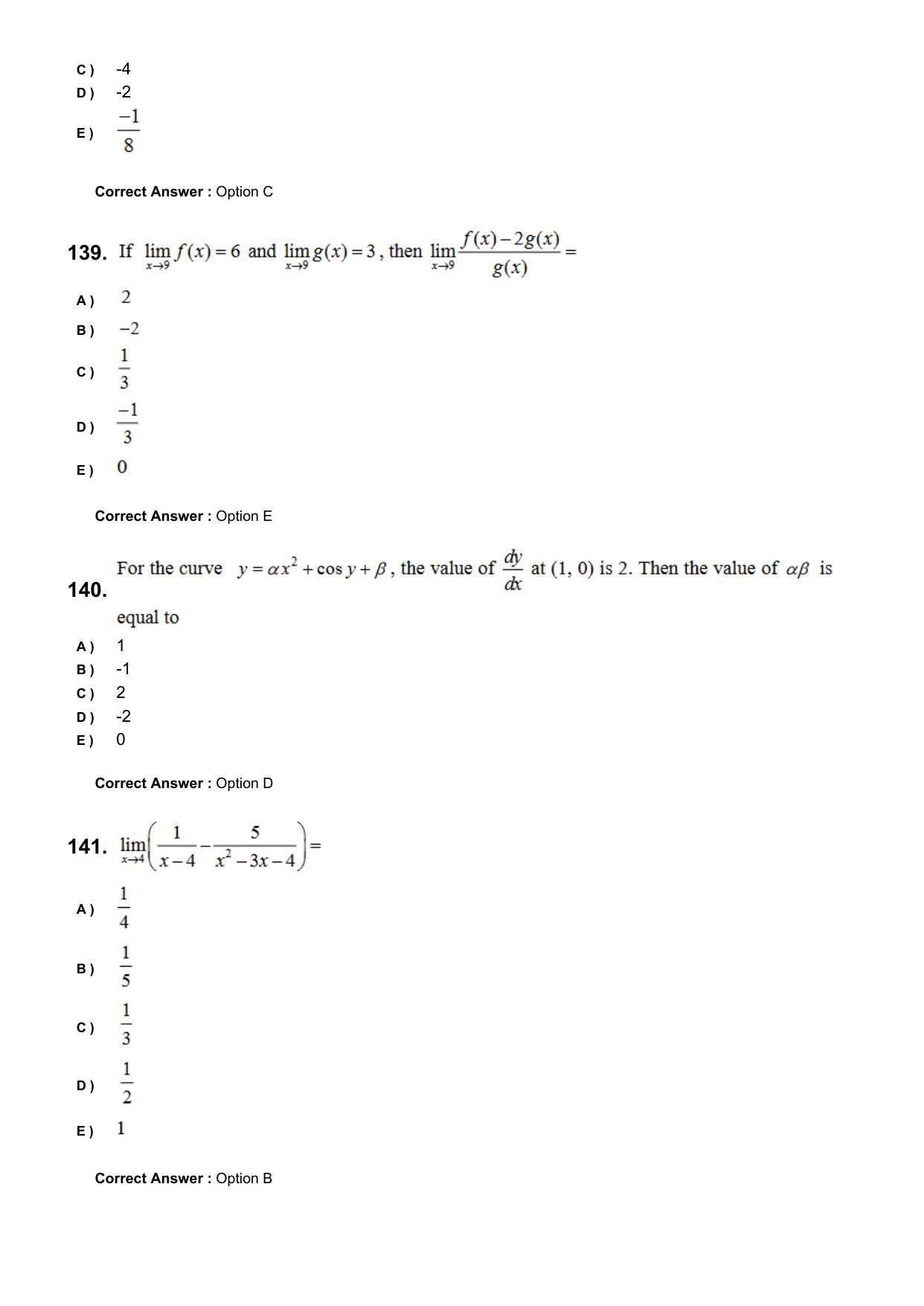 KEAM 2024 June 7 Question Paper with Answer Key - Page 36