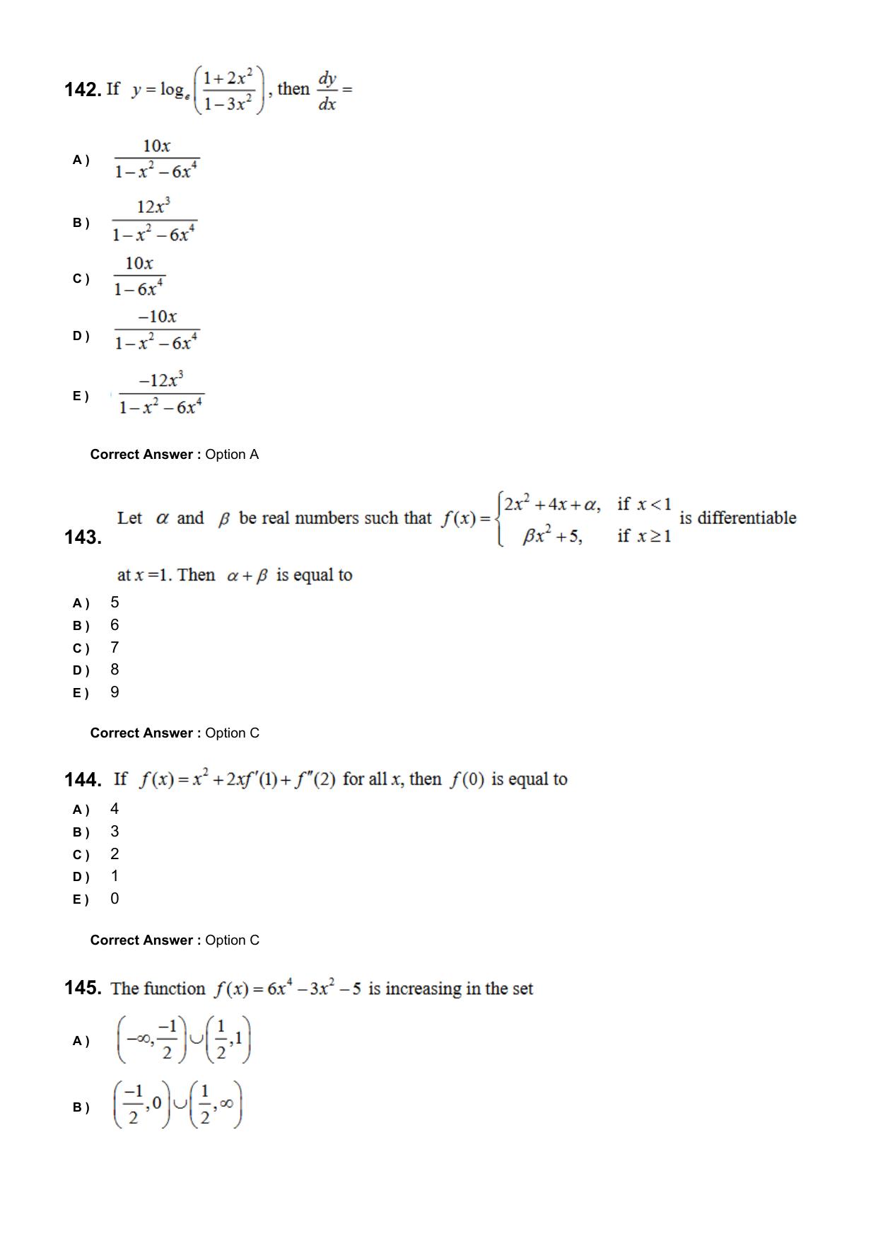 KEAM 2024 June 7 Question Paper with Answer Key - Page 37