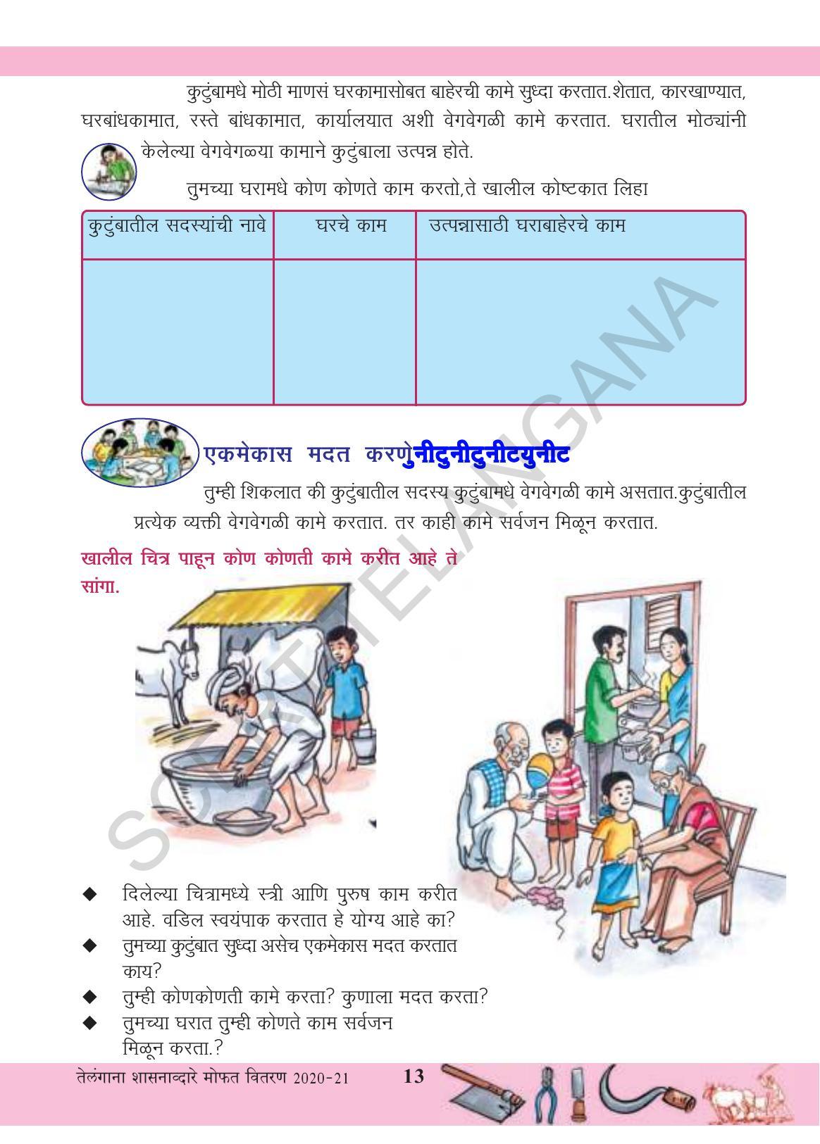 TS SCERT Class 3 Environmental Science (Marathi Medium) Text Book - Page 24