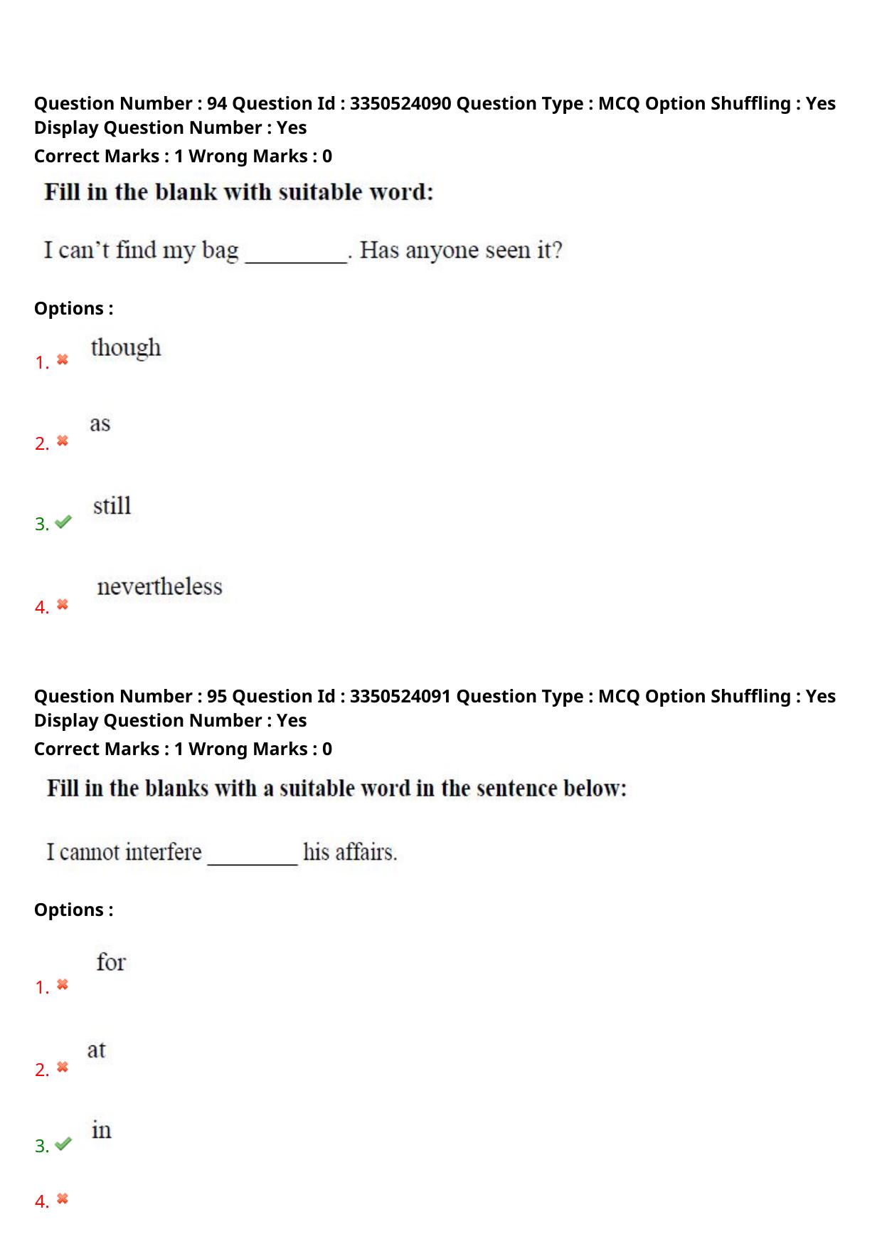 AP ICET 2025 - Shift 1 Question Paper With Preliminary Keys - Page 66