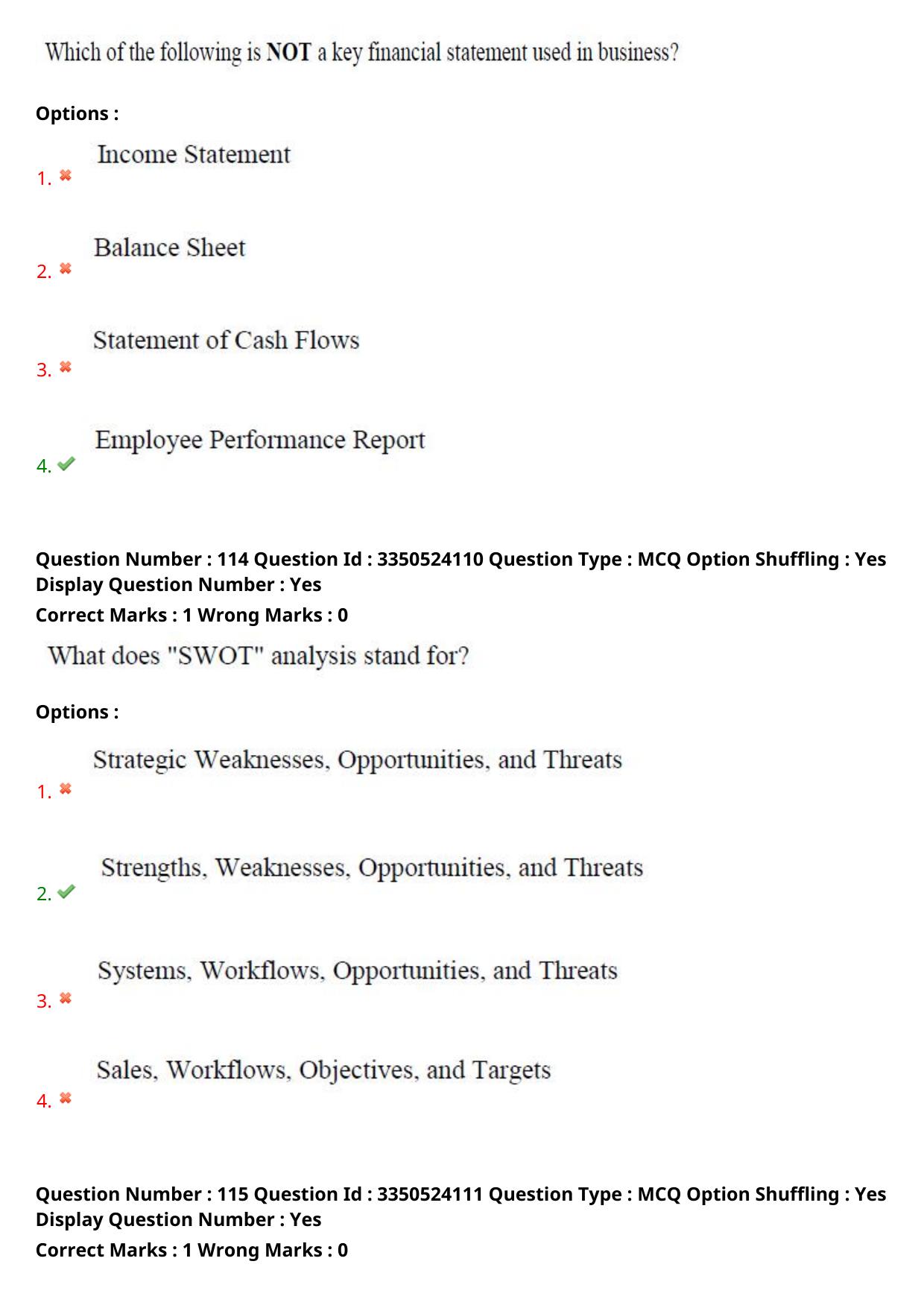 AP ICET 2025 - Shift 1 Question Paper With Preliminary Keys - Page 76