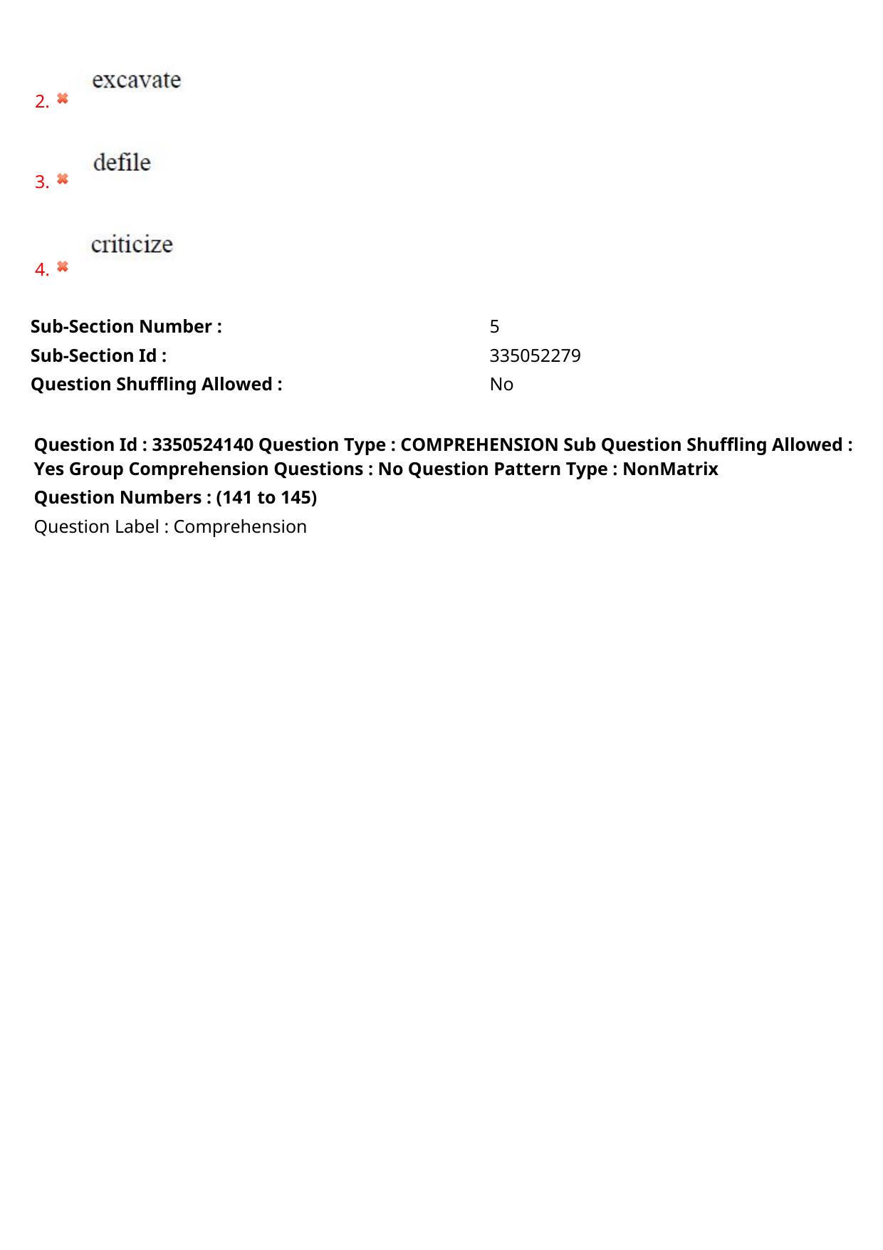 AP ICET 2025 - Shift 1 Question Paper With Preliminary Keys - Page 93