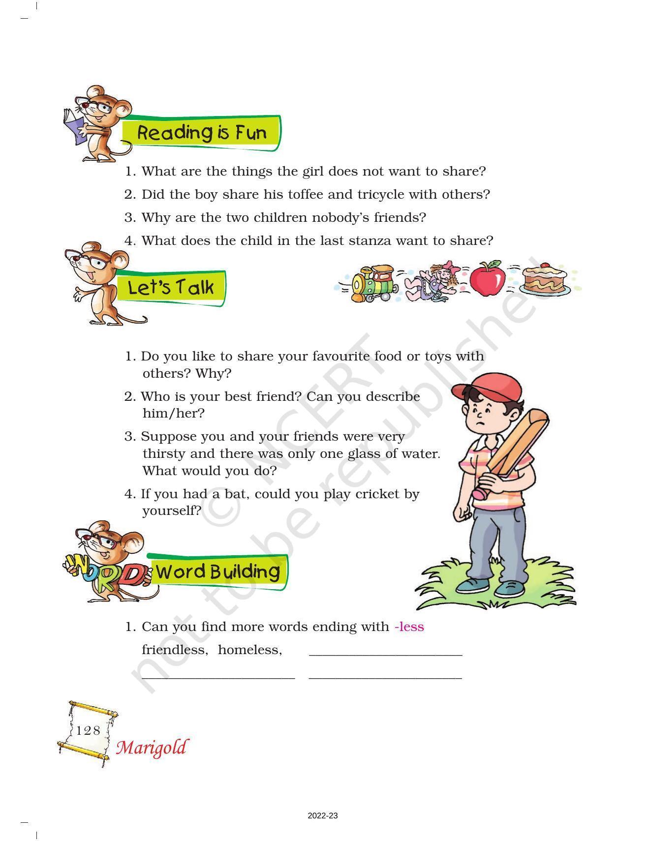 NCERT Book for Class 5 English Chapter 8 Nobody’s Friend - Page 3