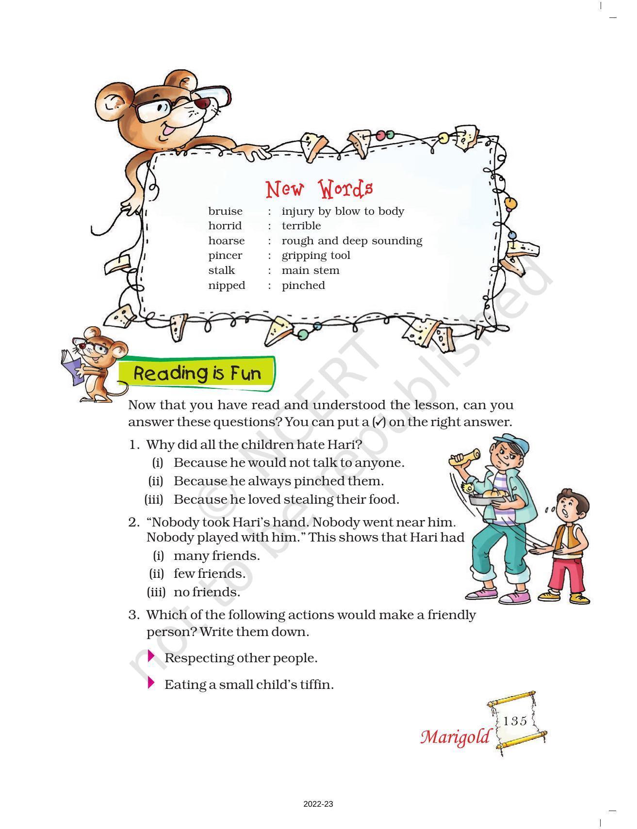 NCERT Book for Class 5 English Chapter 8 Nobody’s Friend - Page 10