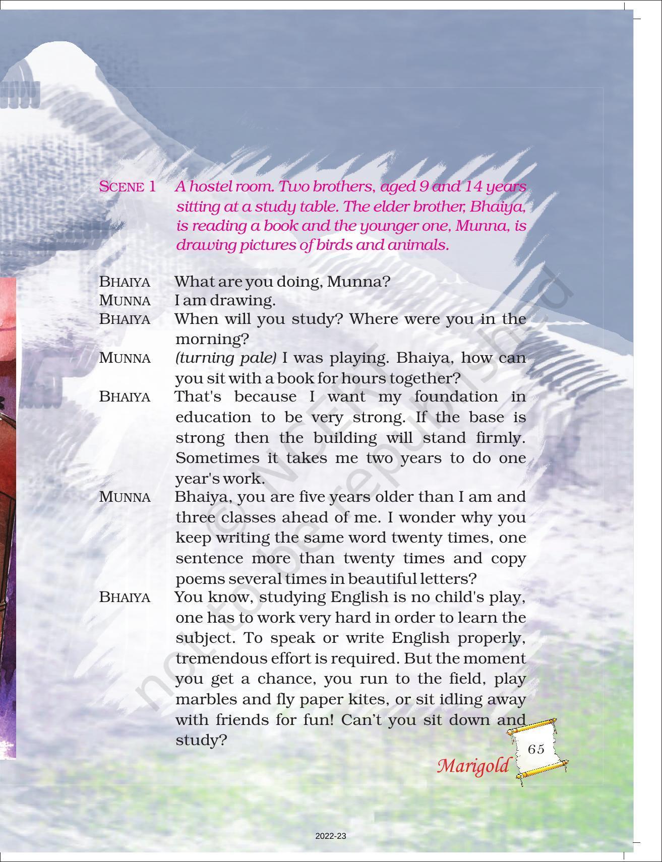 NCERT Book for Class 5 English Chapter 4 Crying - Page 8