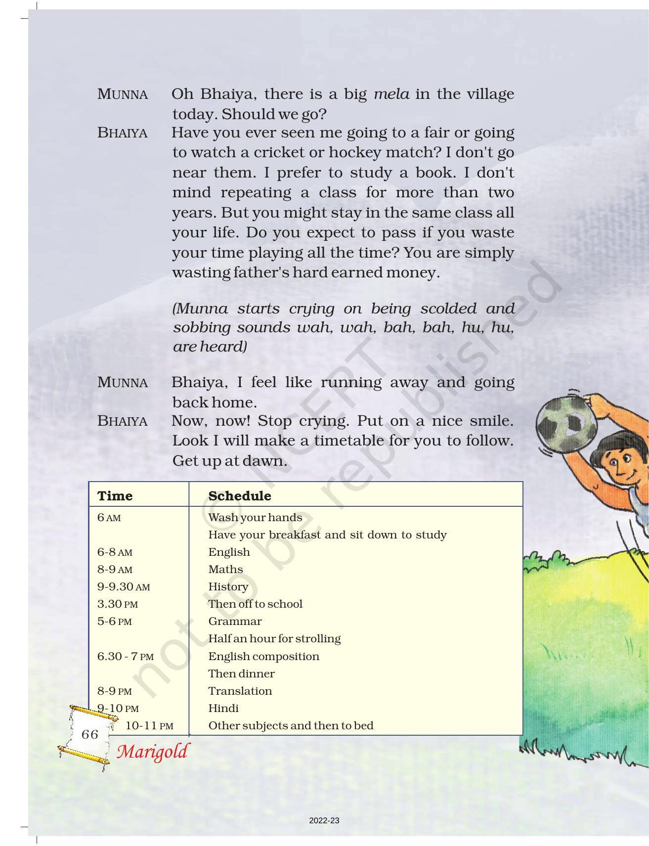 NCERT Book for Class 5 English Chapter 4 Crying - Page 9