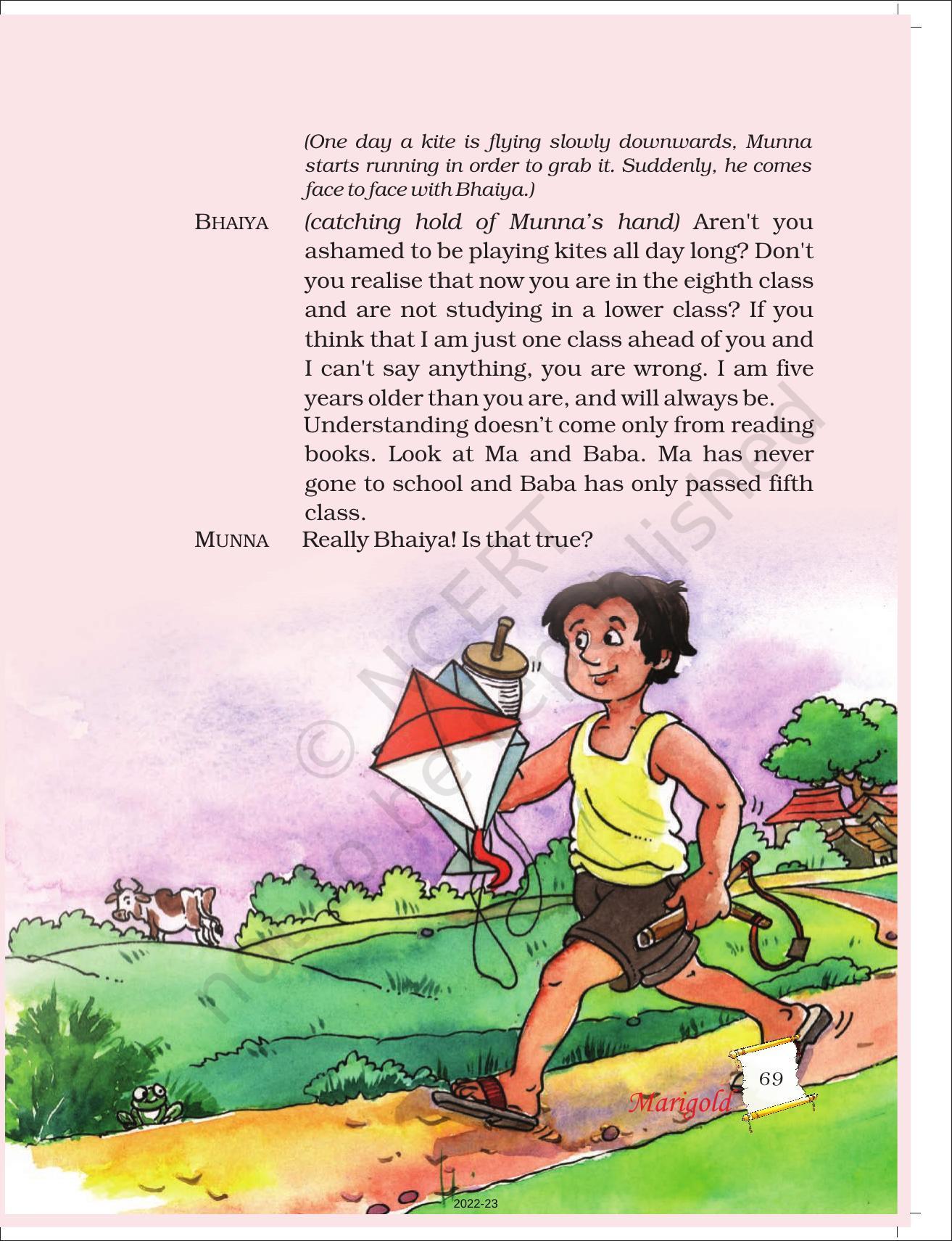 NCERT Book for Class 5 English Chapter 4 Crying - Page 12
