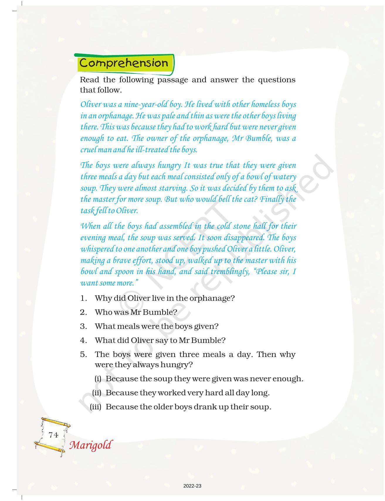 NCERT Book for Class 5 English Chapter 4 Crying - Page 17