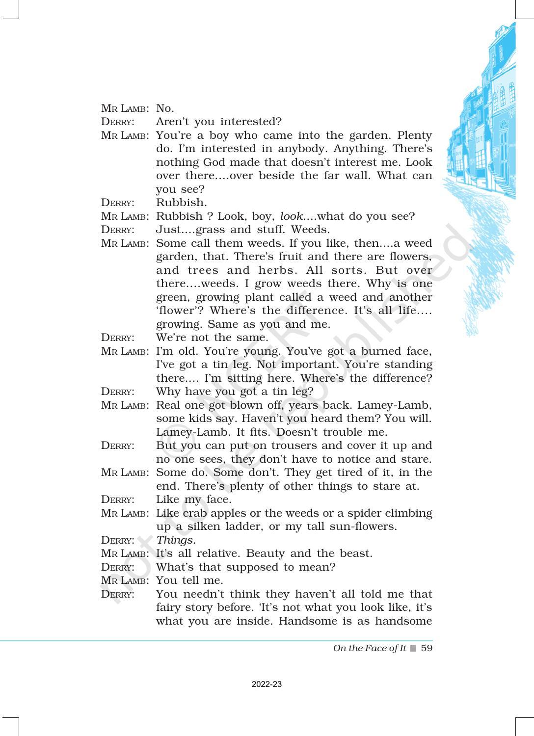 NCERT Book for Class 12 English Chapter 6 On the face of It - Page 4