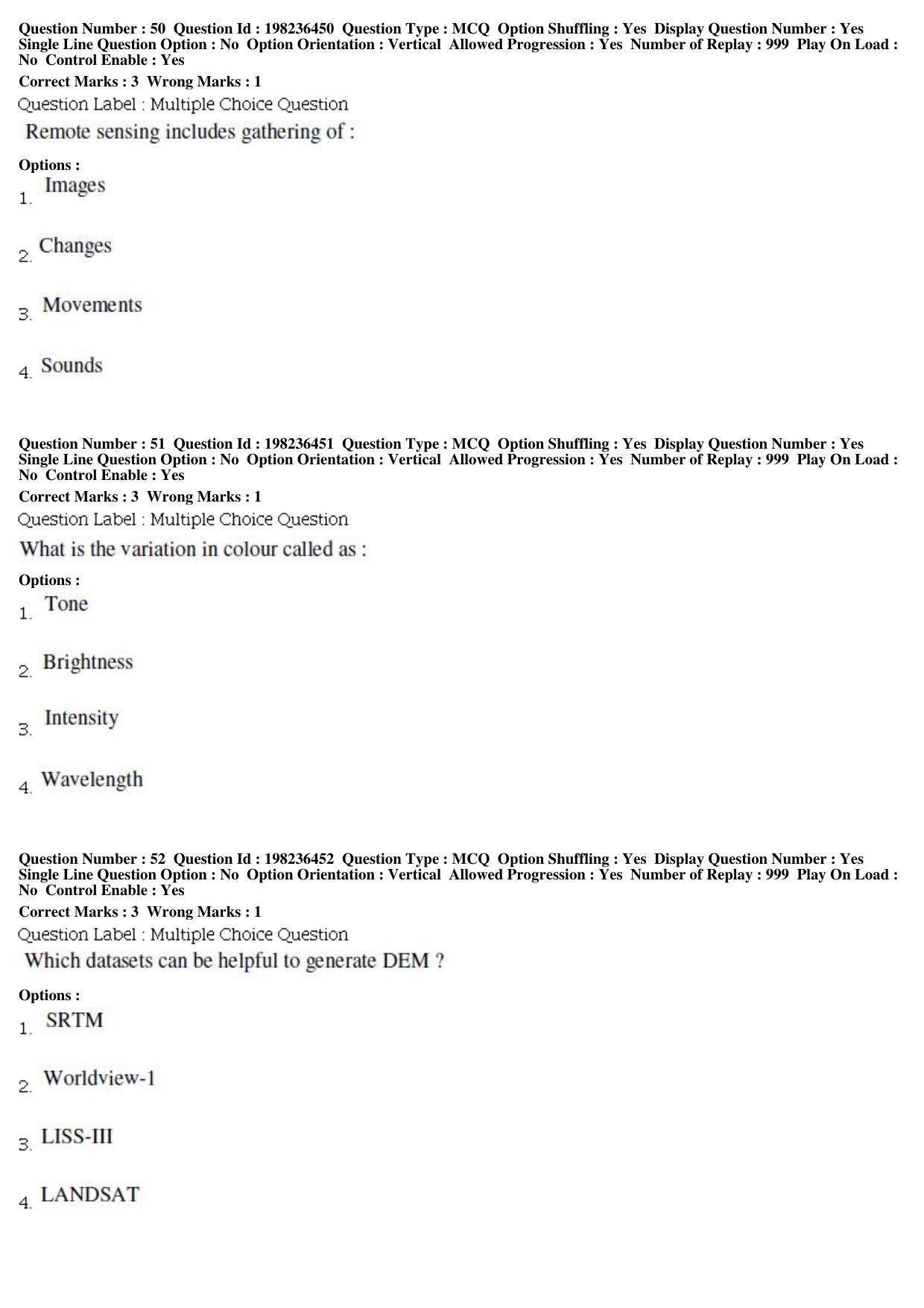 BHU RET Water Management 2019 Question Paper - Page 19