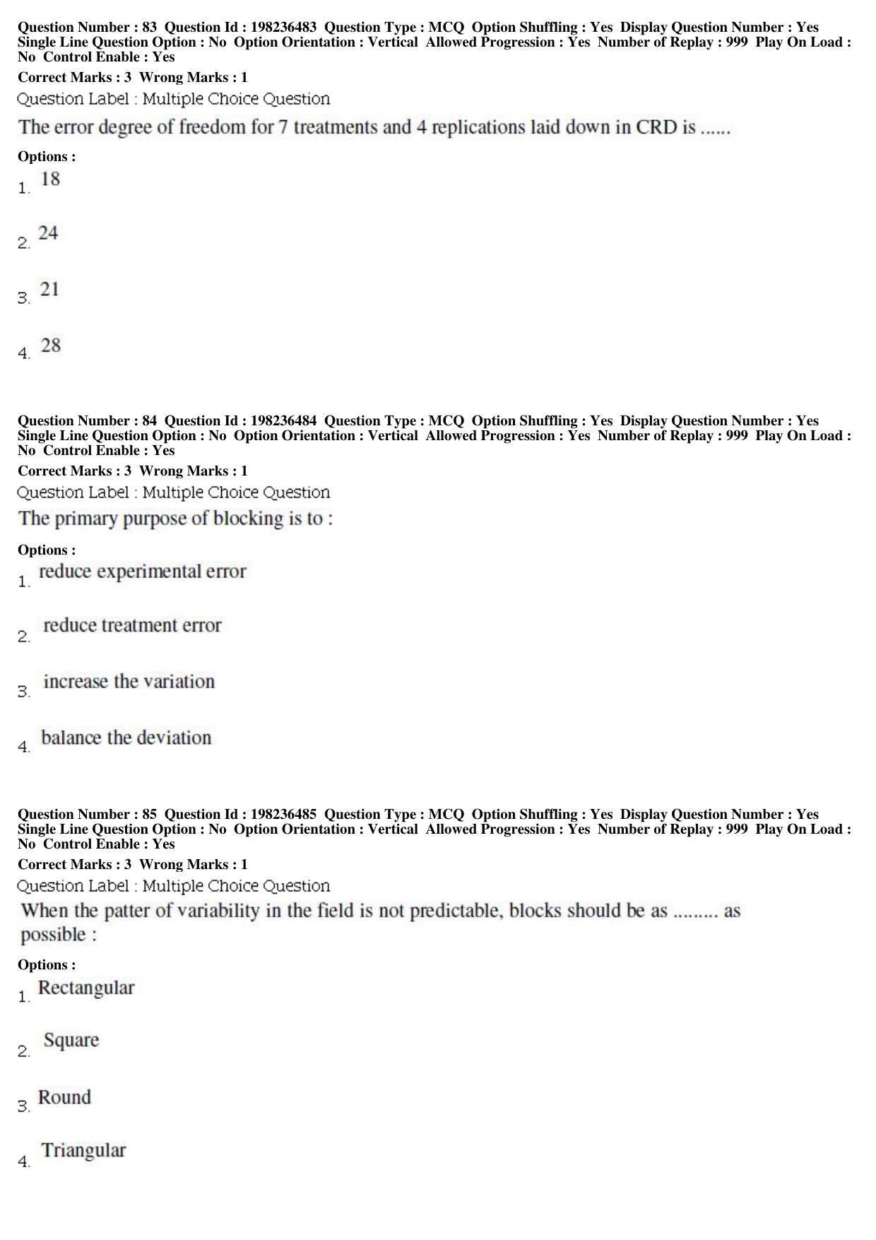 BHU RET Water Management 2019 Question Paper - Page 30