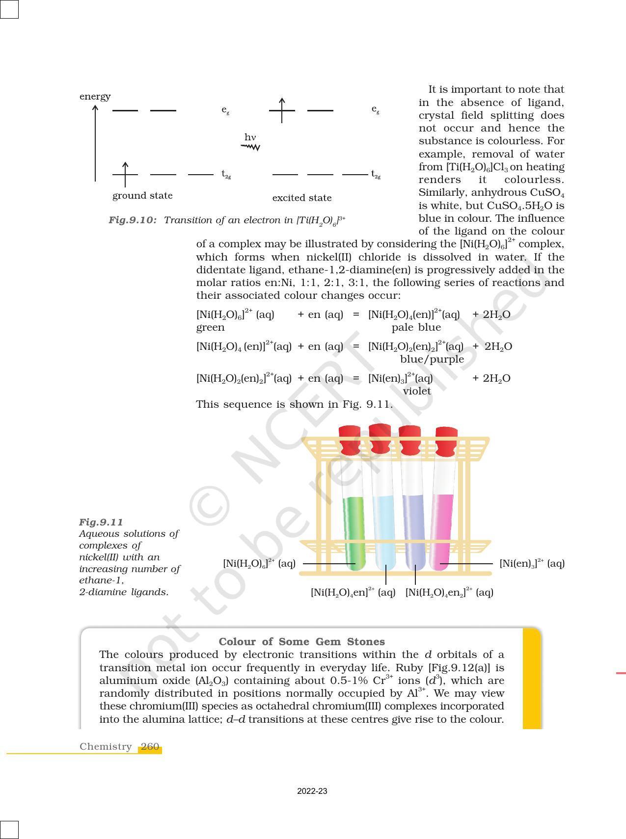 NCERT Book for Class 12 Chemistry Chapter 9 Coordination Compounds - Page 17