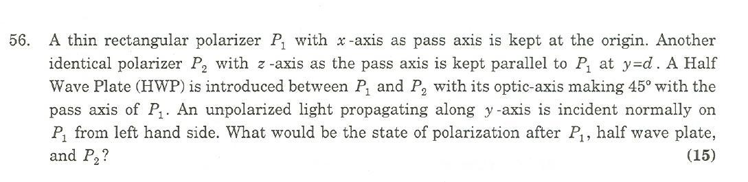 JAM 2007: GP Question Paper - Page 22