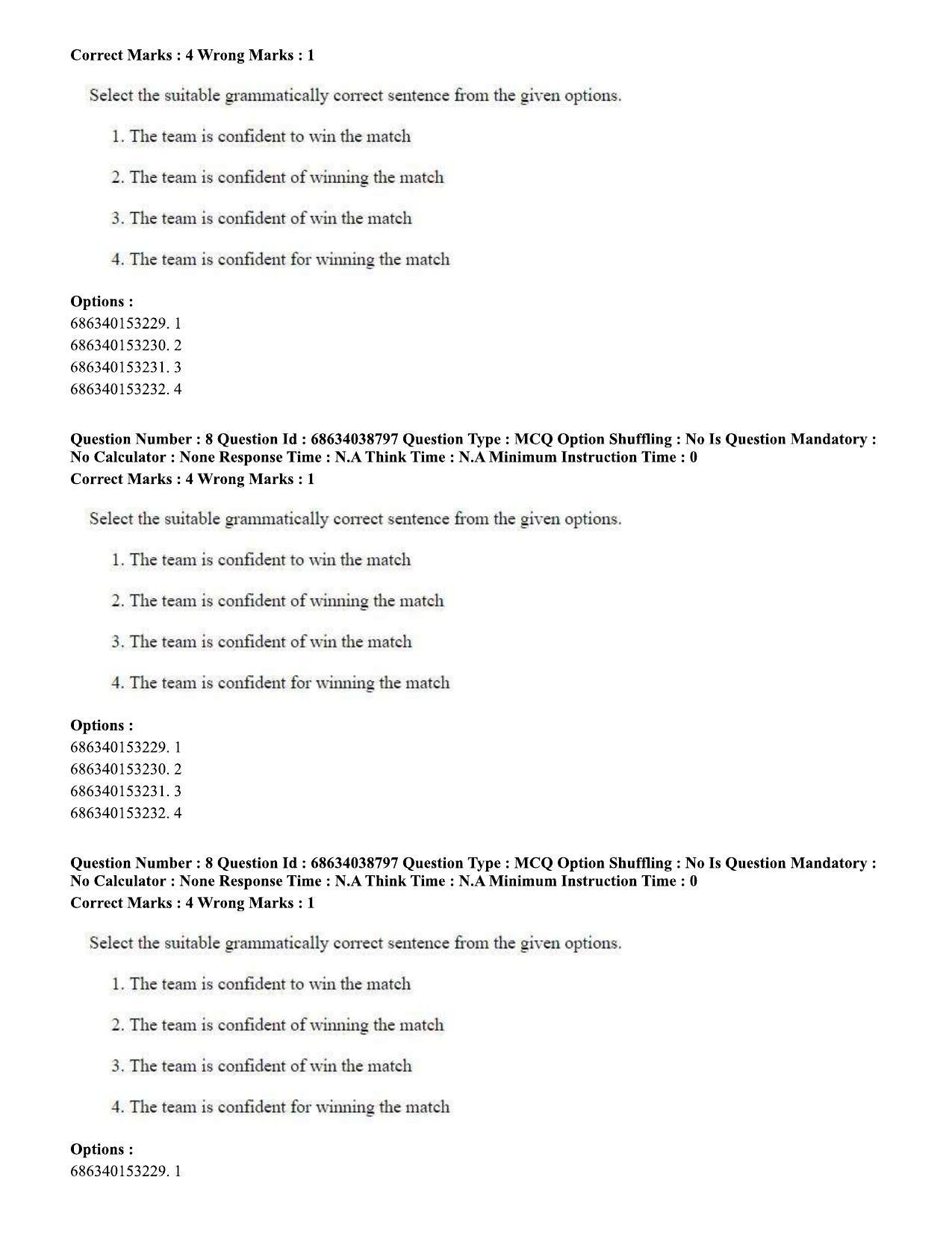 CUET PG 2023: LAQP12 – German (Eng) - Shift 2 (25-06-2023) Question Paper - Page 13