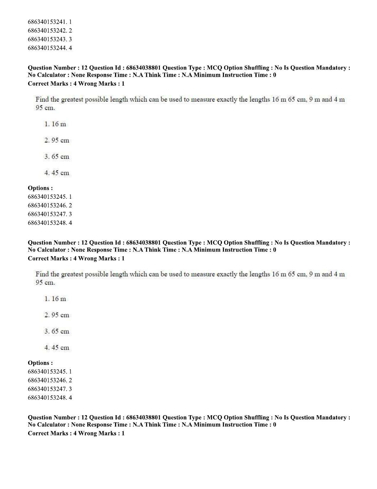 CUET PG 2023: LAQP12 – German (Eng) - Shift 2 (25-06-2023) Question Paper - Page 18