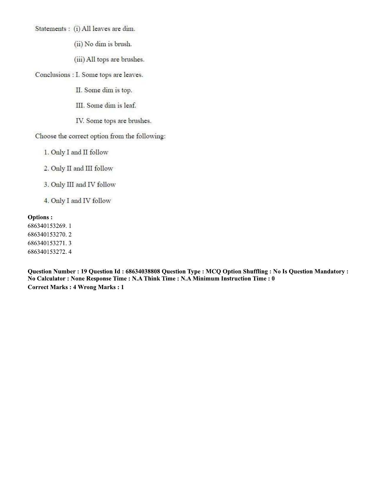 CUET PG 2023: LAQP12 – German (Eng) - Shift 2 (25-06-2023) Question Paper - Page 27