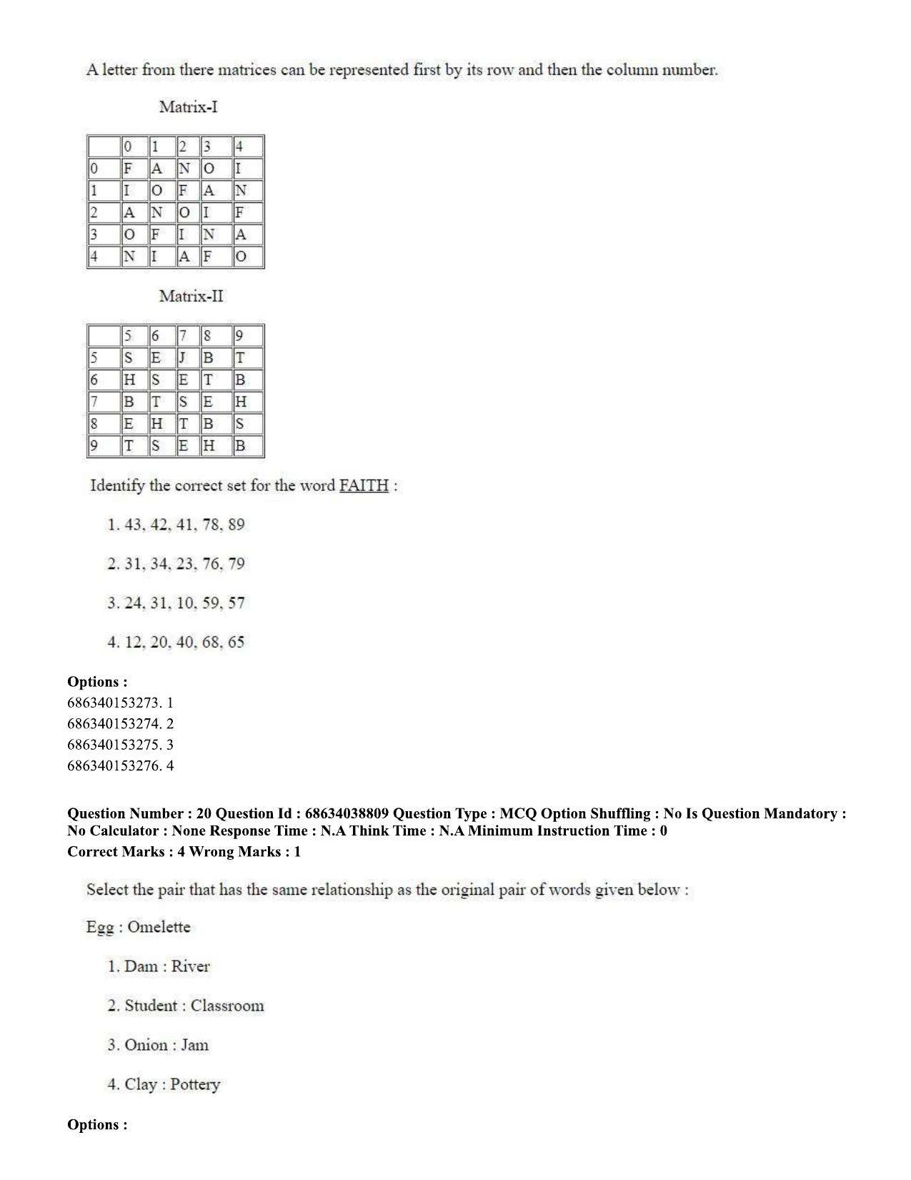 CUET PG 2023: LAQP12 – German (Eng) - Shift 2 (25-06-2023) Question Paper - Page 30