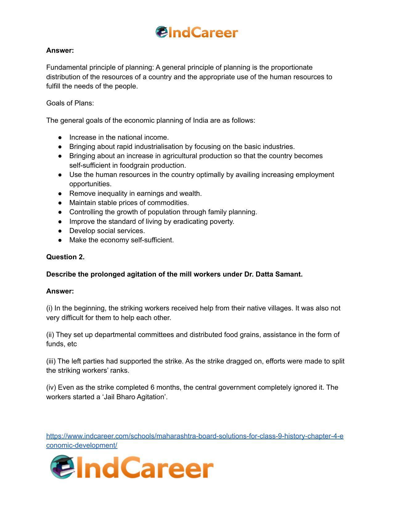 Maharashtra Board Solutions for Class 9- History: Chapter 4- Economic Development - Page 23