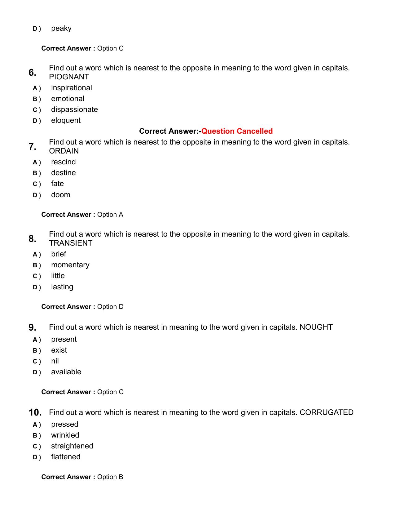 Kerala LLB 3 Year 2025 Question Paper with Answer Key - Page 2