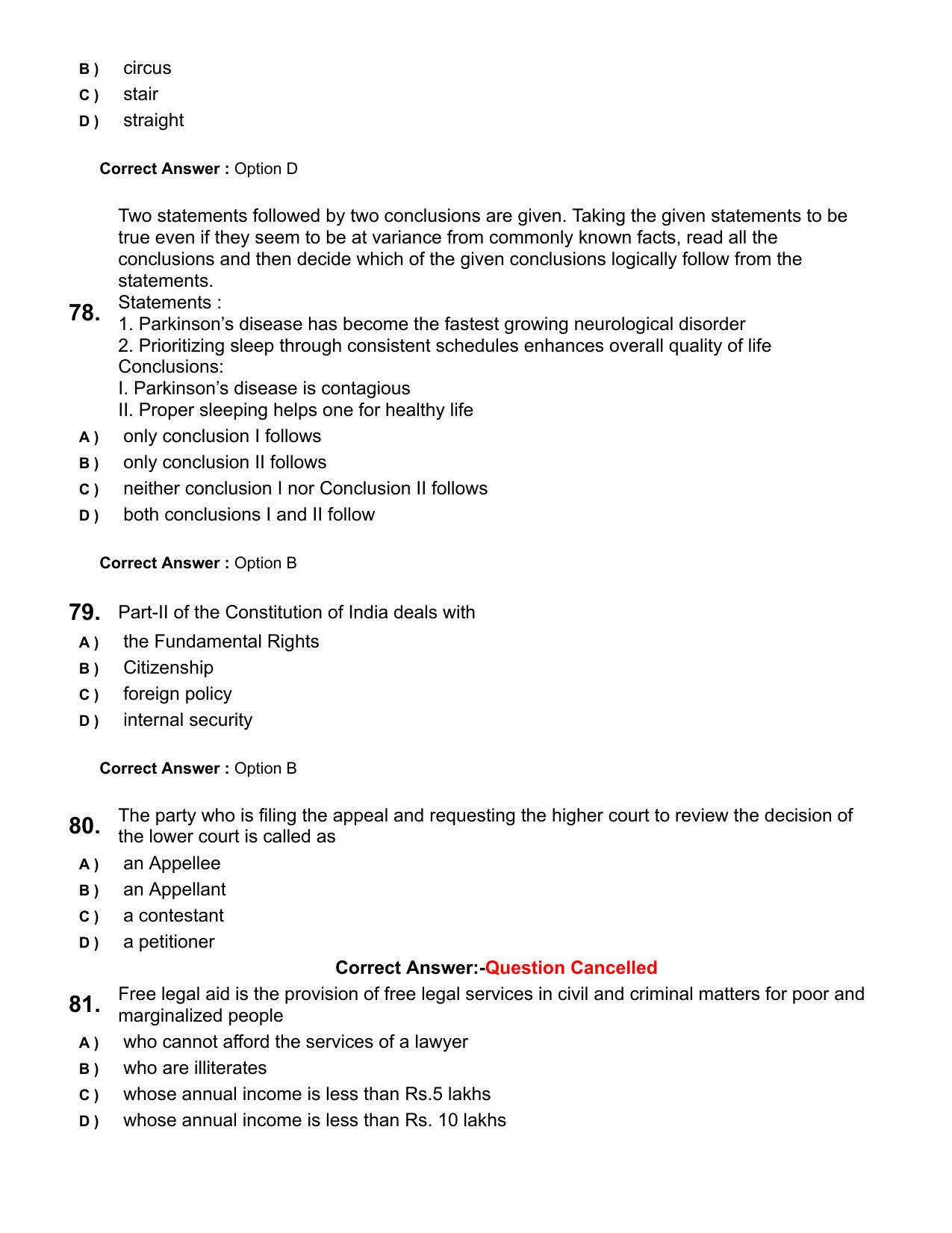 Kerala LLB 3 Year 2025 Question Paper with Answer Key - Page 16
