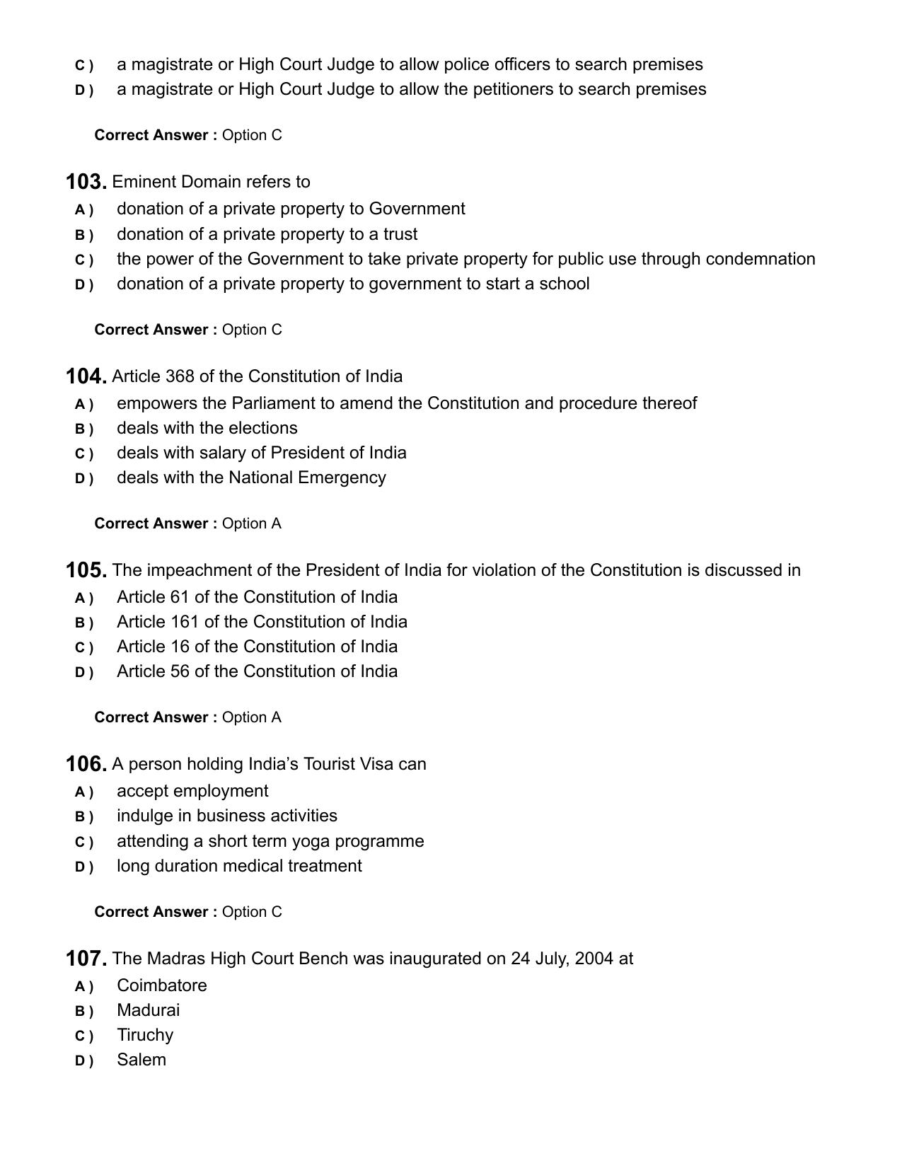 Kerala LLB 3 Year 2025 Question Paper with Answer Key - Page 21