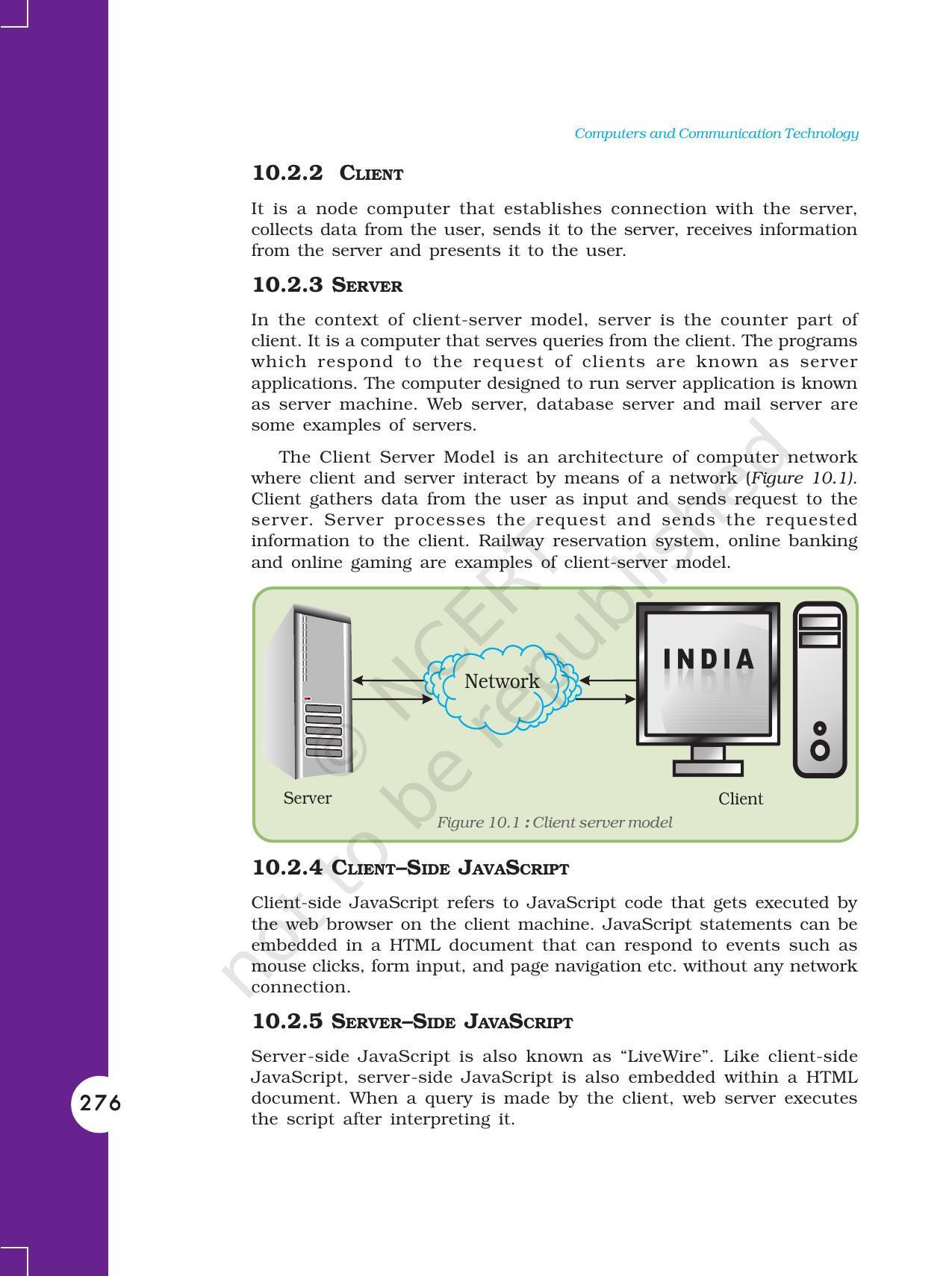 NCERT Book for Class 11 Computers Chapter 10 Client-Side Scripting Using JavaScript - Page 3