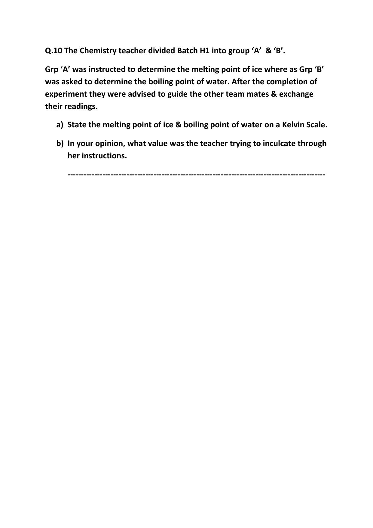 CBSE Worksheets for Class 9 Chemistry Assignment 13 - Page 2