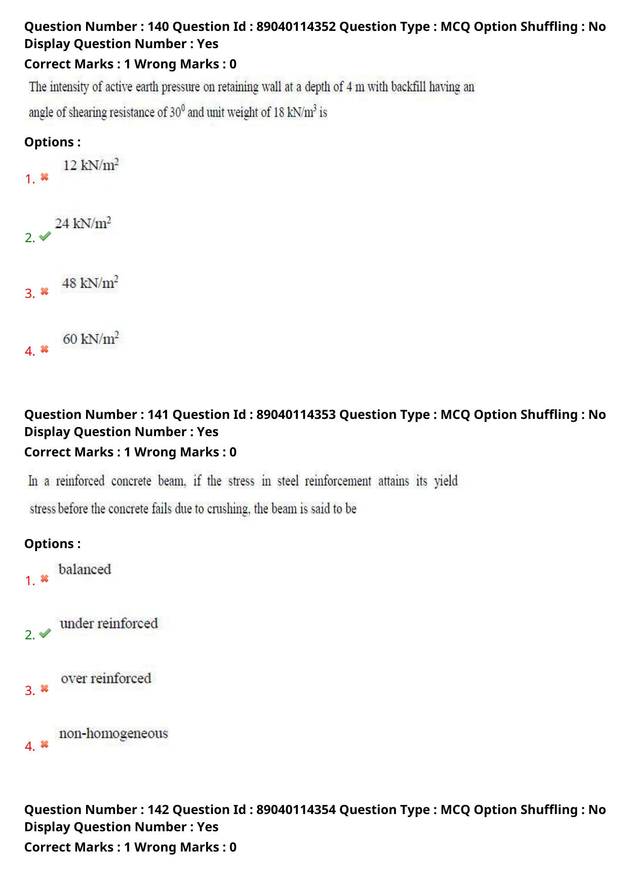 AP ECET 2025 Civil Engineering 06th May 2025 (Shift 1) Question Paper wth Key - Page 66