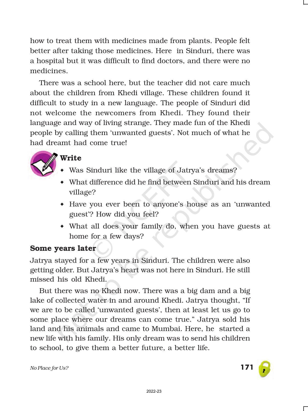 NCERT Book for Class 5 EVS Chapter 18 No Place for Us? - Page 7