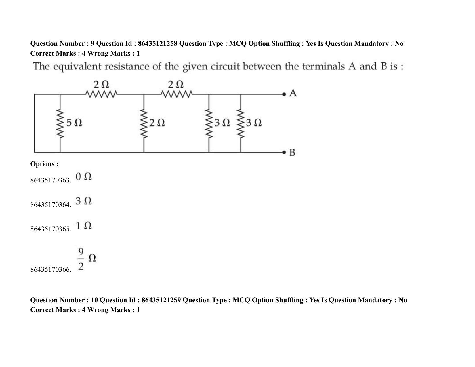 JEE Mains 2021: BTech (Shift 2) 31-08-2021 Question Paper - Page 8