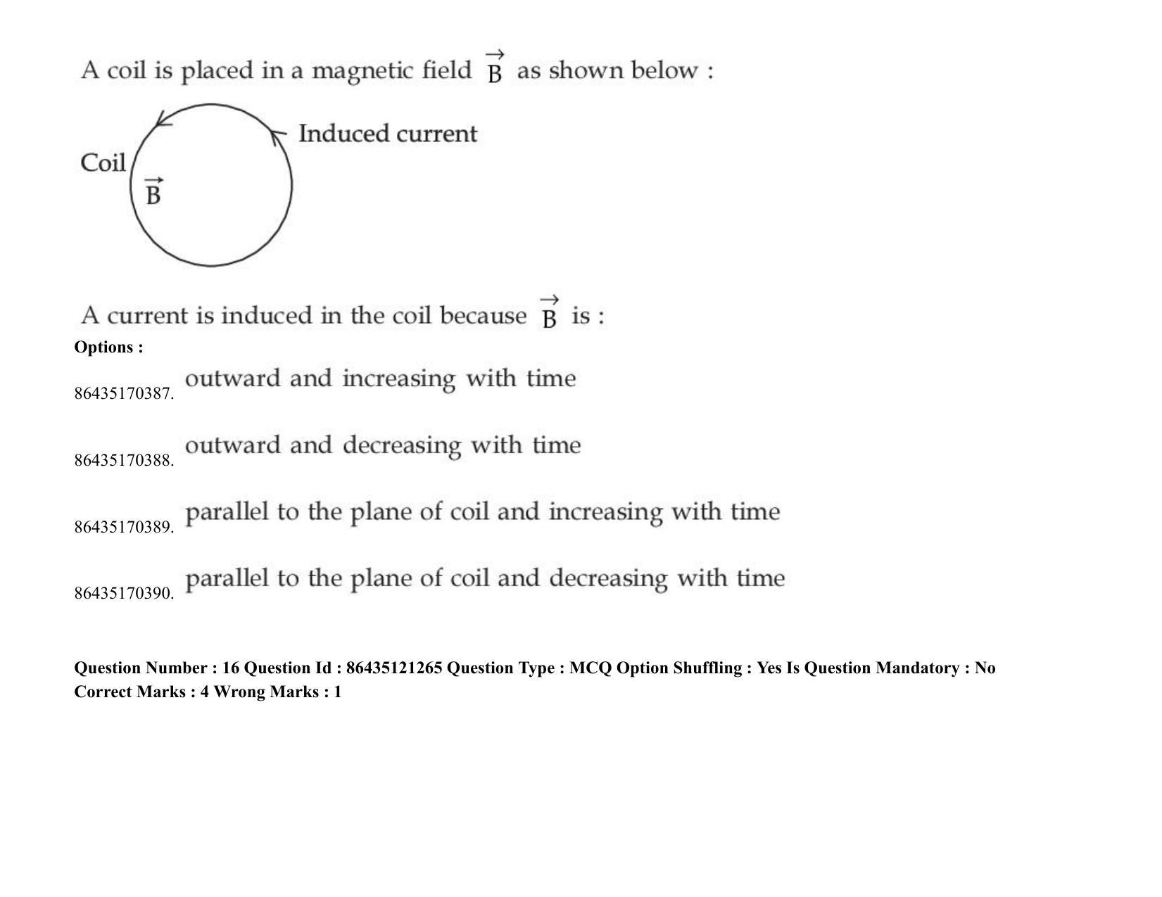 JEE Mains 2021: BTech (Shift 2) 31-08-2021 Question Paper - Page 13