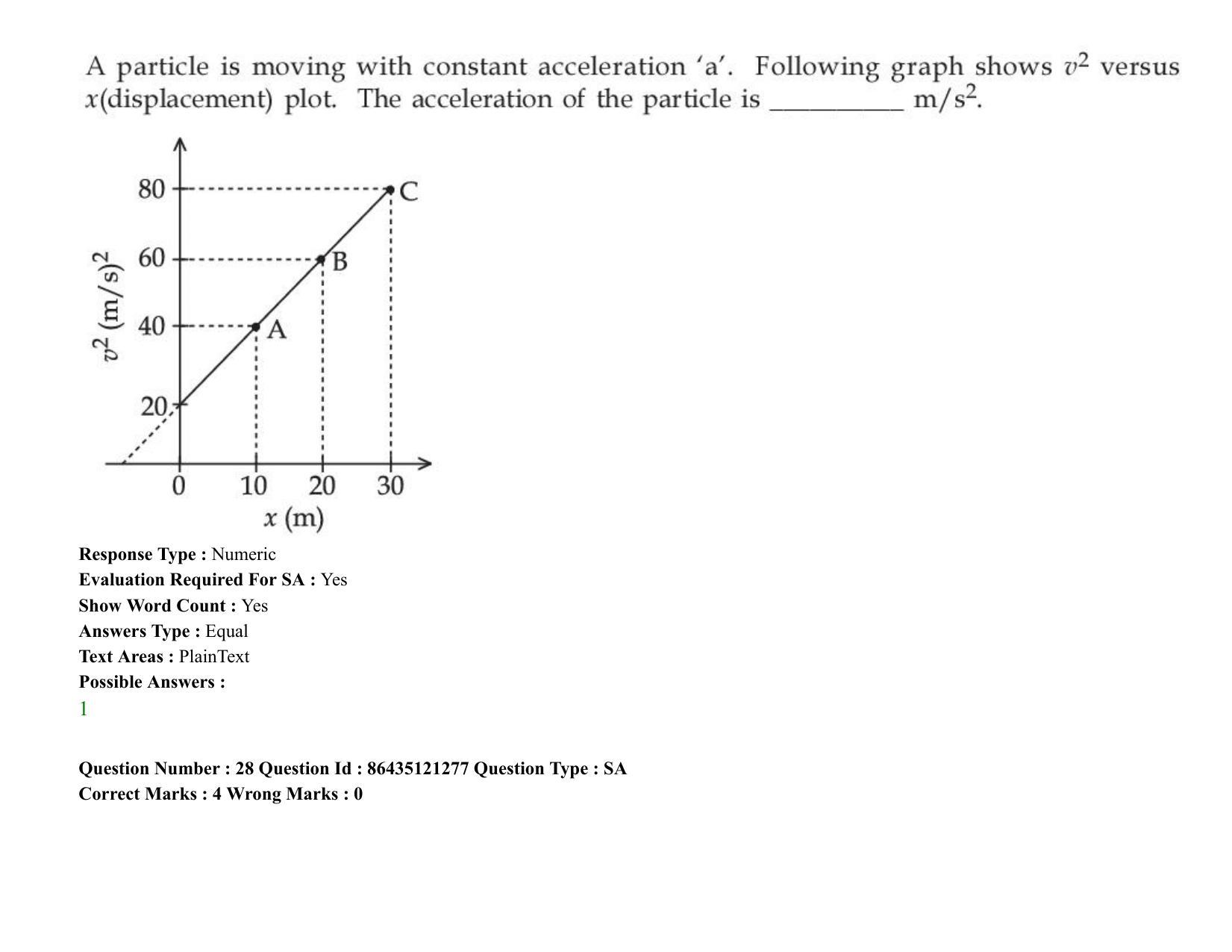 JEE Mains 2021: BTech (Shift 2) 31-08-2021 Question Paper - Page 23