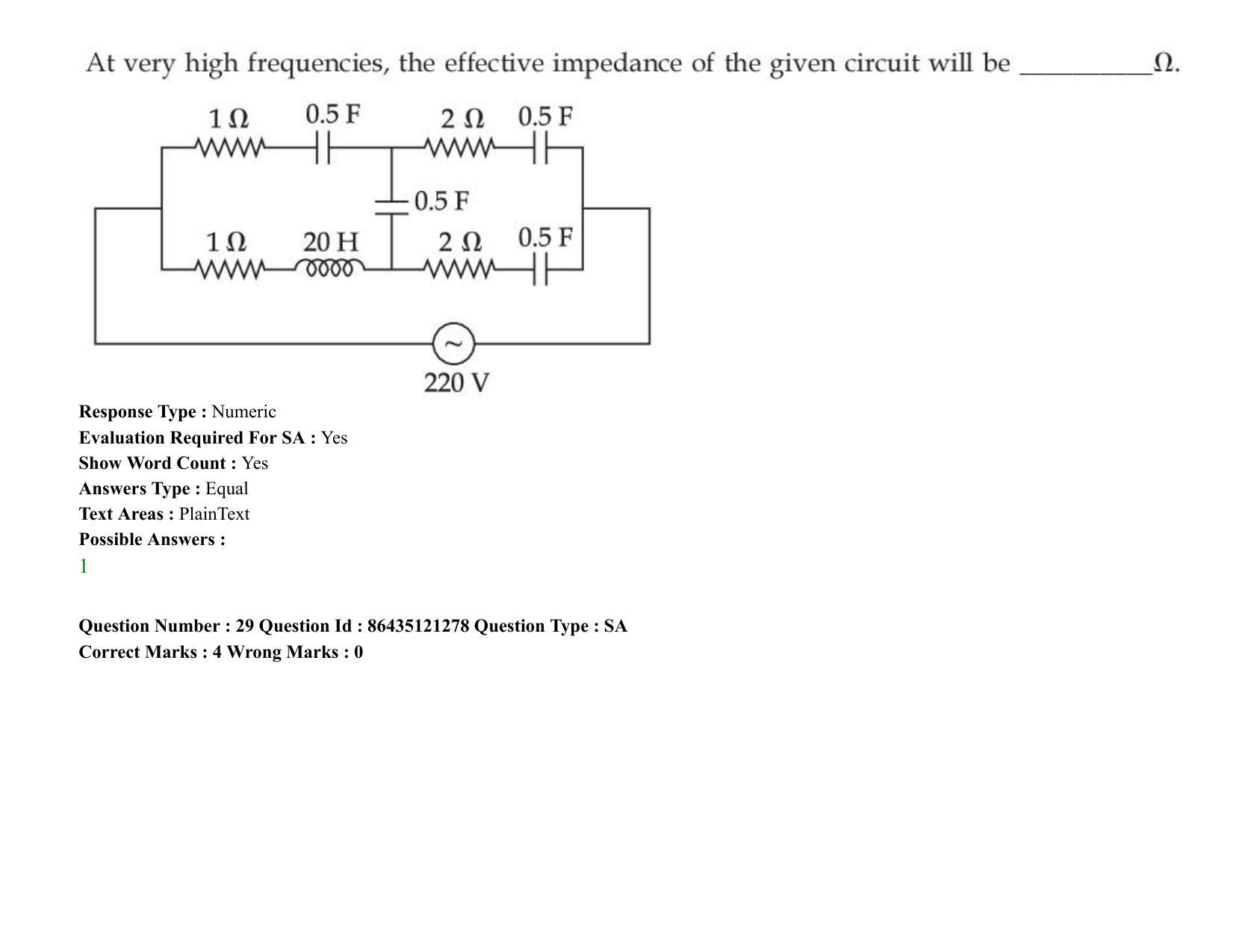 JEE Mains 2021: BTech (Shift 2) 31-08-2021 Question Paper - Page 24