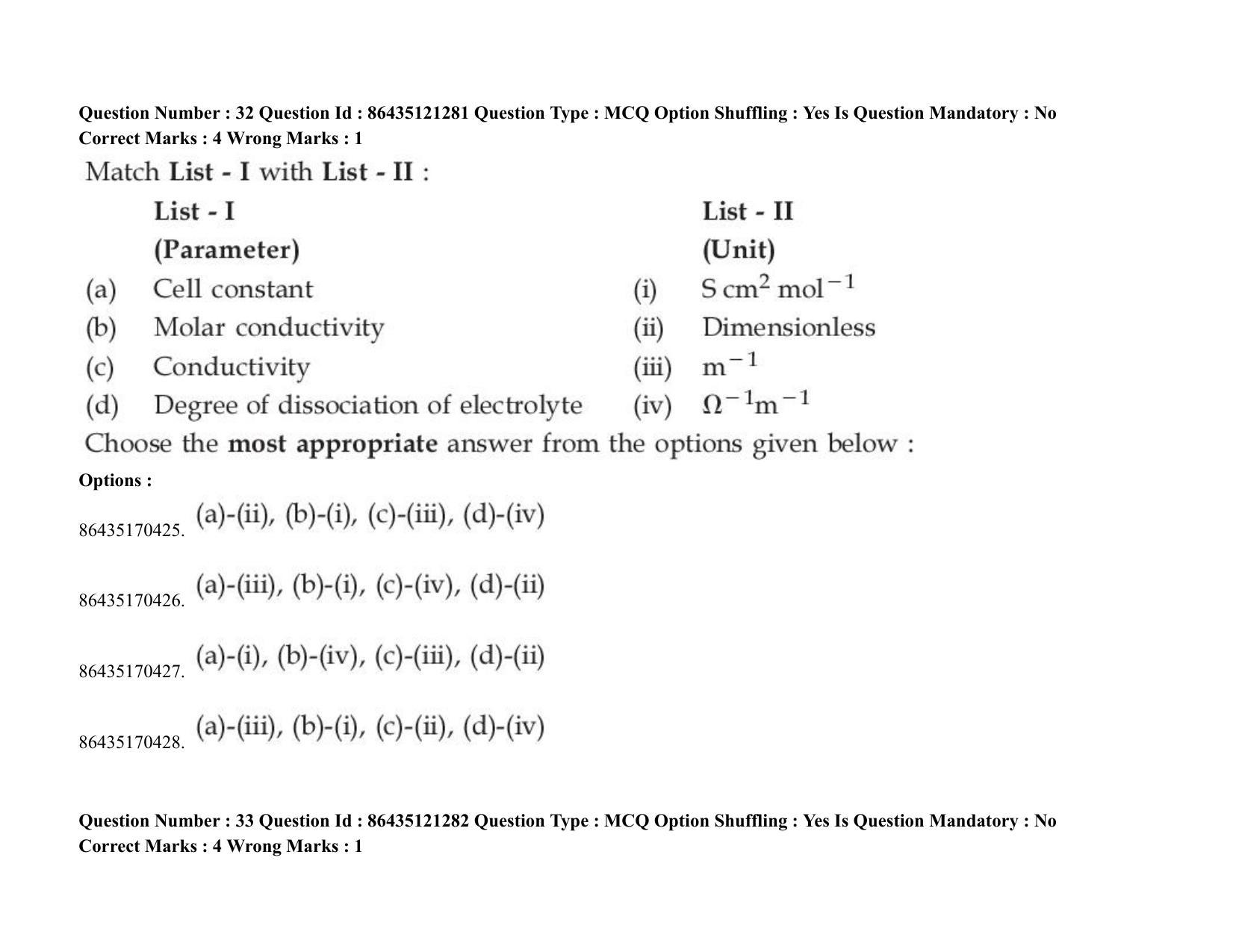 JEE Mains 2021: BTech (Shift 2) 31-08-2021 Question Paper - Page 27