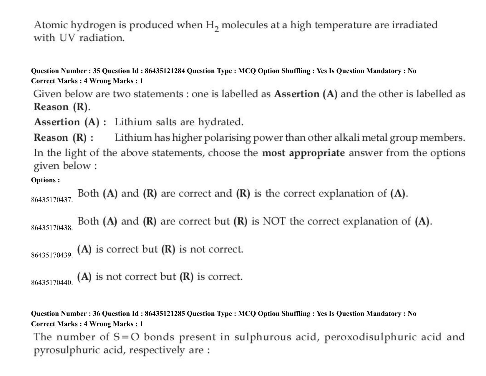 JEE Mains 2021: BTech (Shift 2) 31-08-2021 Question Paper - Page 29