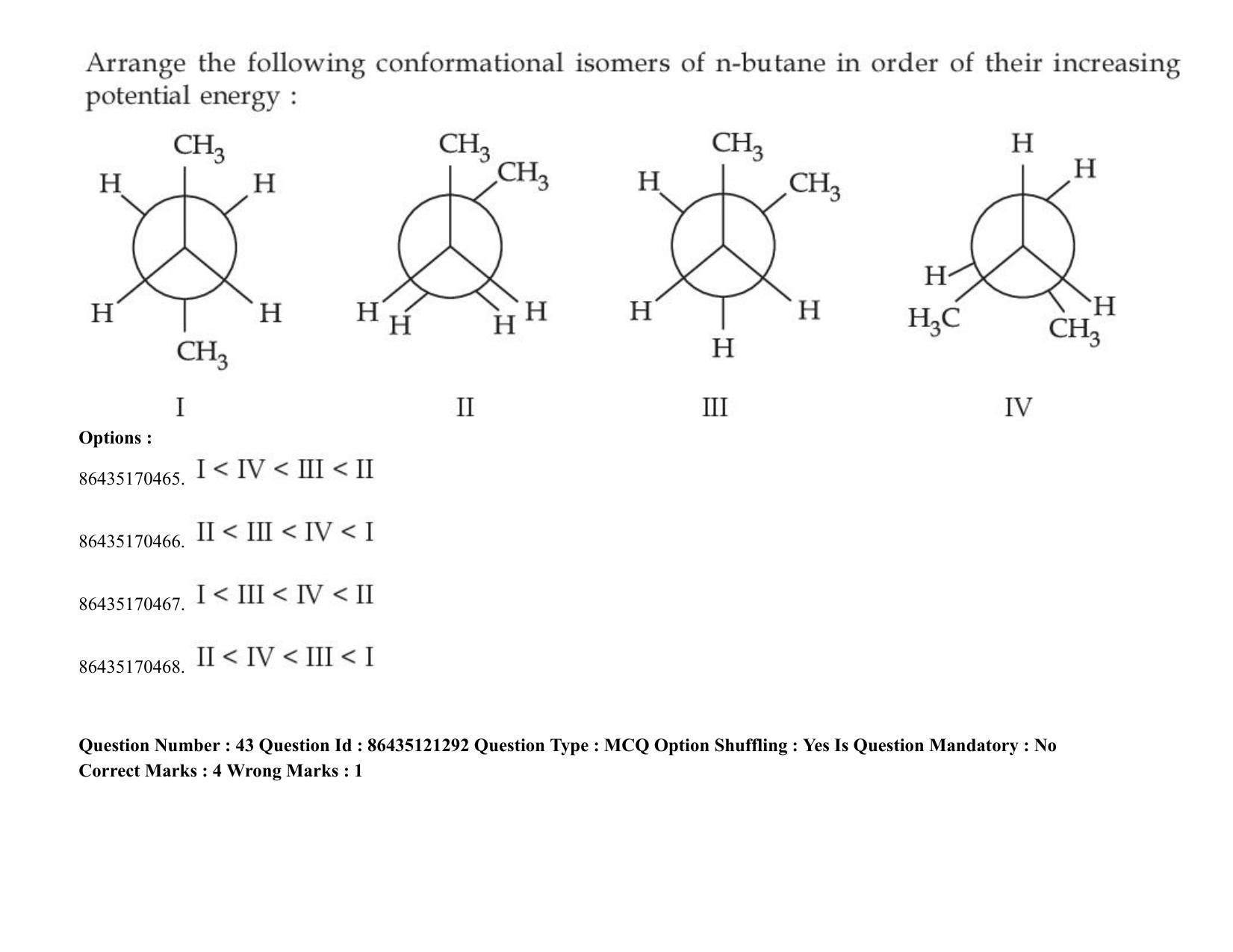JEE Mains 2021: BTech (Shift 2) 31-08-2021 Question Paper - Page 34