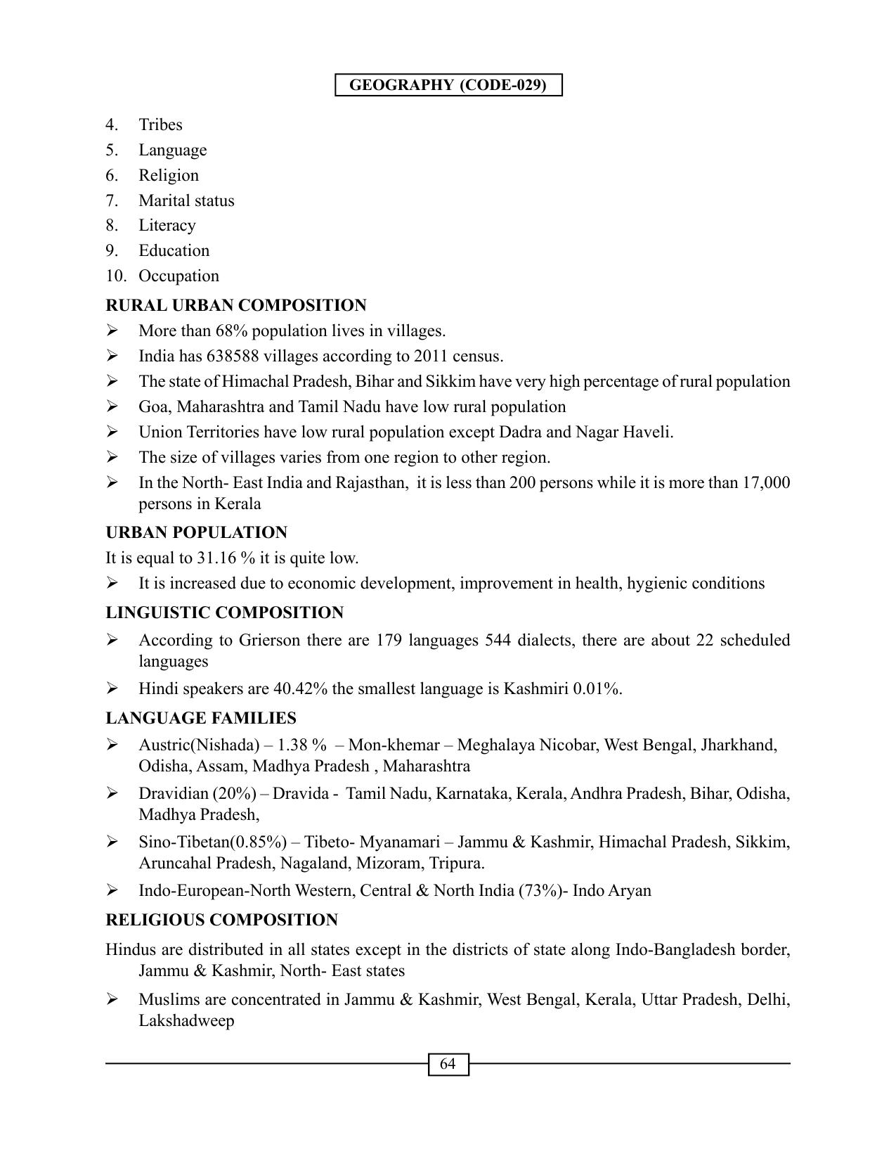 CBSE Worksheets for Class 12 Geography India People and Economy - Page 3