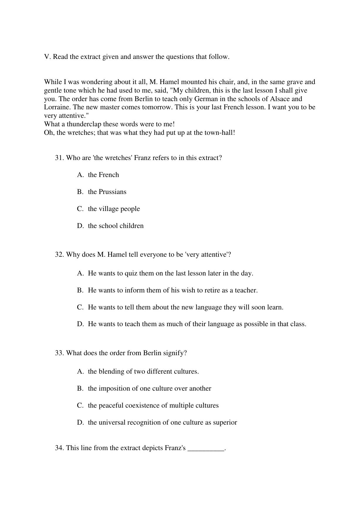 CBSE Class 12 English Core Term 1 Practice Questions 2021-22 - Page 14