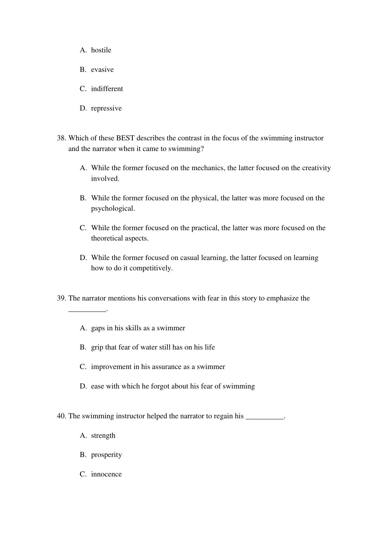CBSE Class 12 English Core Term 1 Practice Questions 2021-22 - Page 16