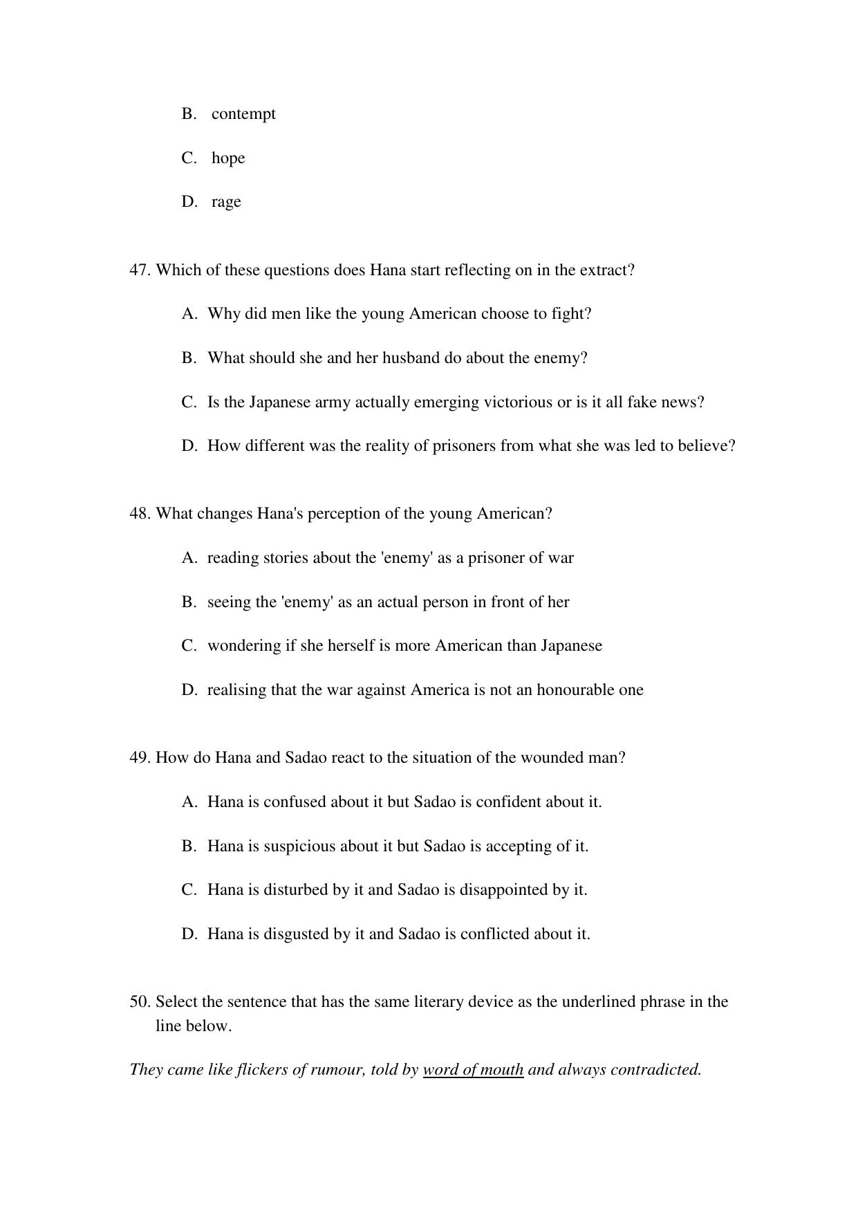 CBSE Class 12 English Core Term 1 Practice Questions 2021-22 - Page 19