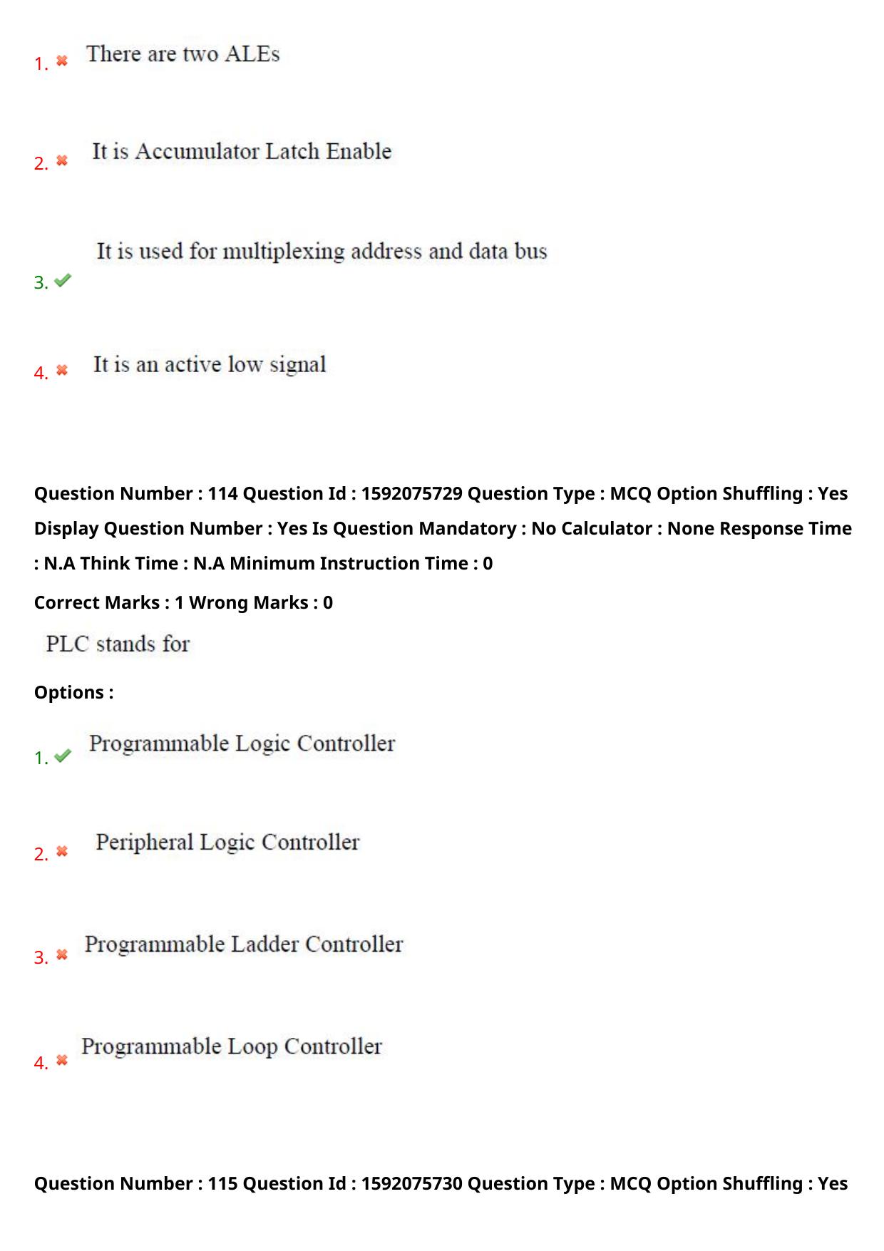 TS ECET 2023 Electronics and Instrumentation Engineering Question Paper - Page 77