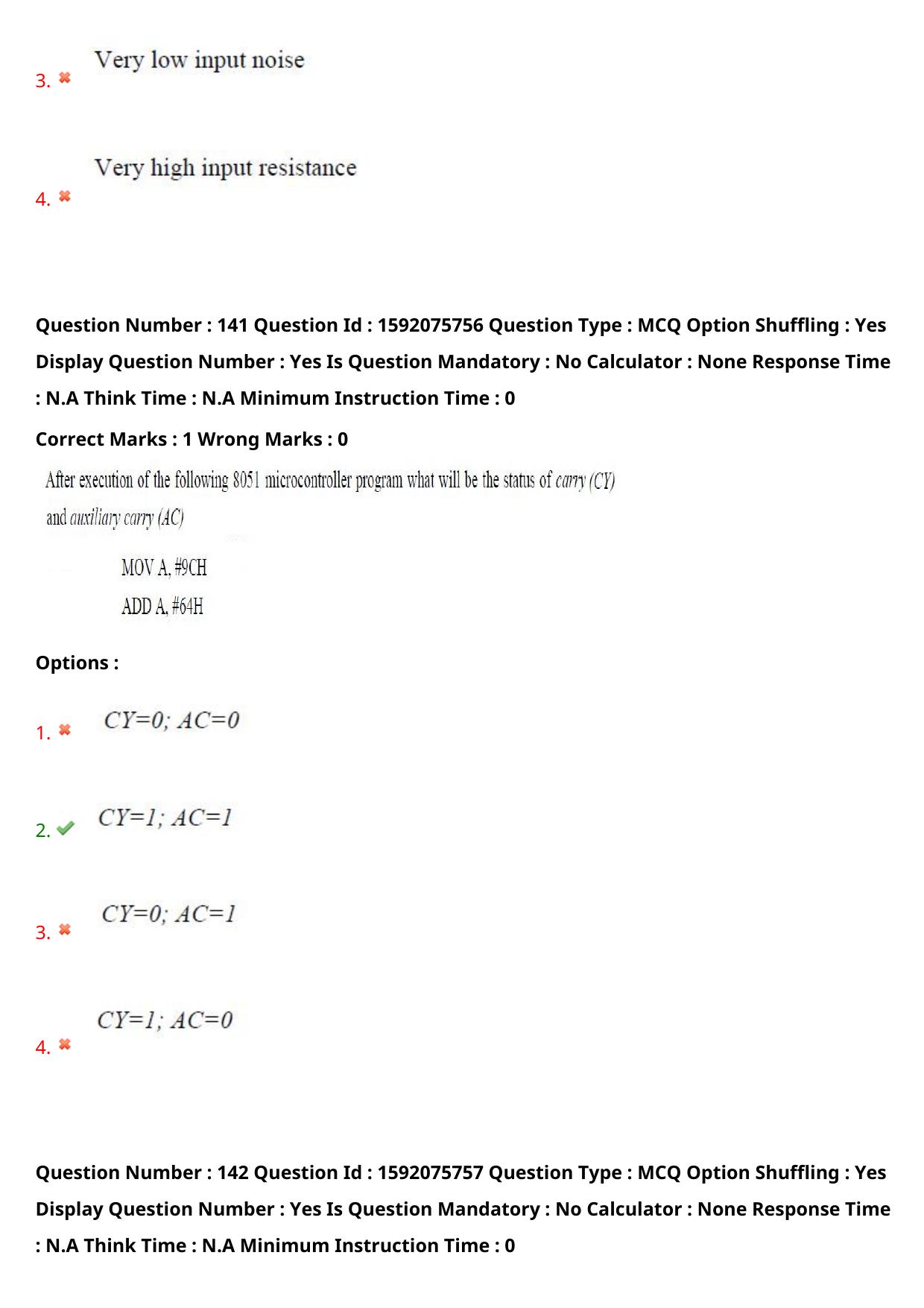 TS ECET 2023 Electronics and Instrumentation Engineering Question Paper - Page 95