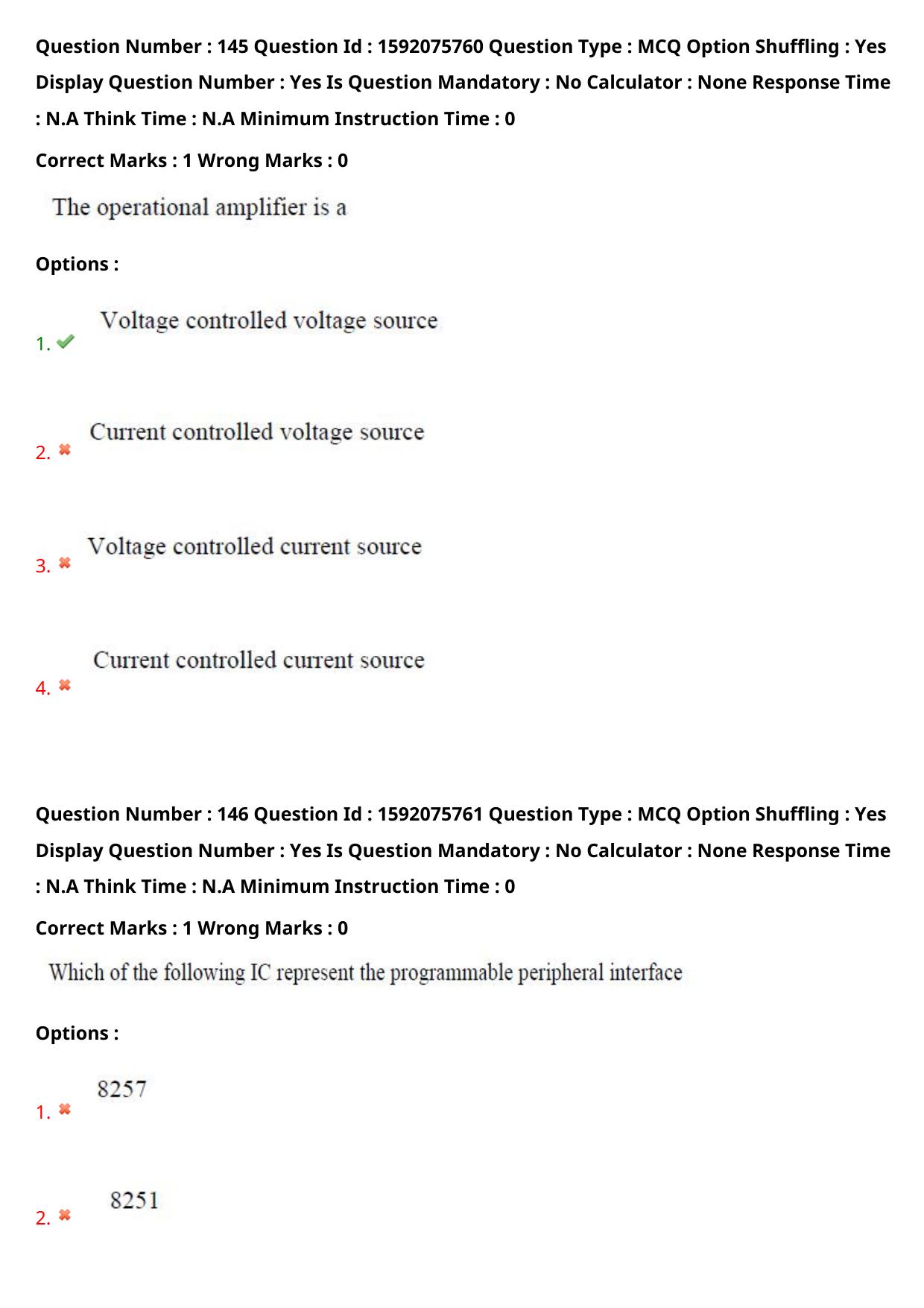 TS ECET 2023 Electronics and Instrumentation Engineering Question Paper - Page 98