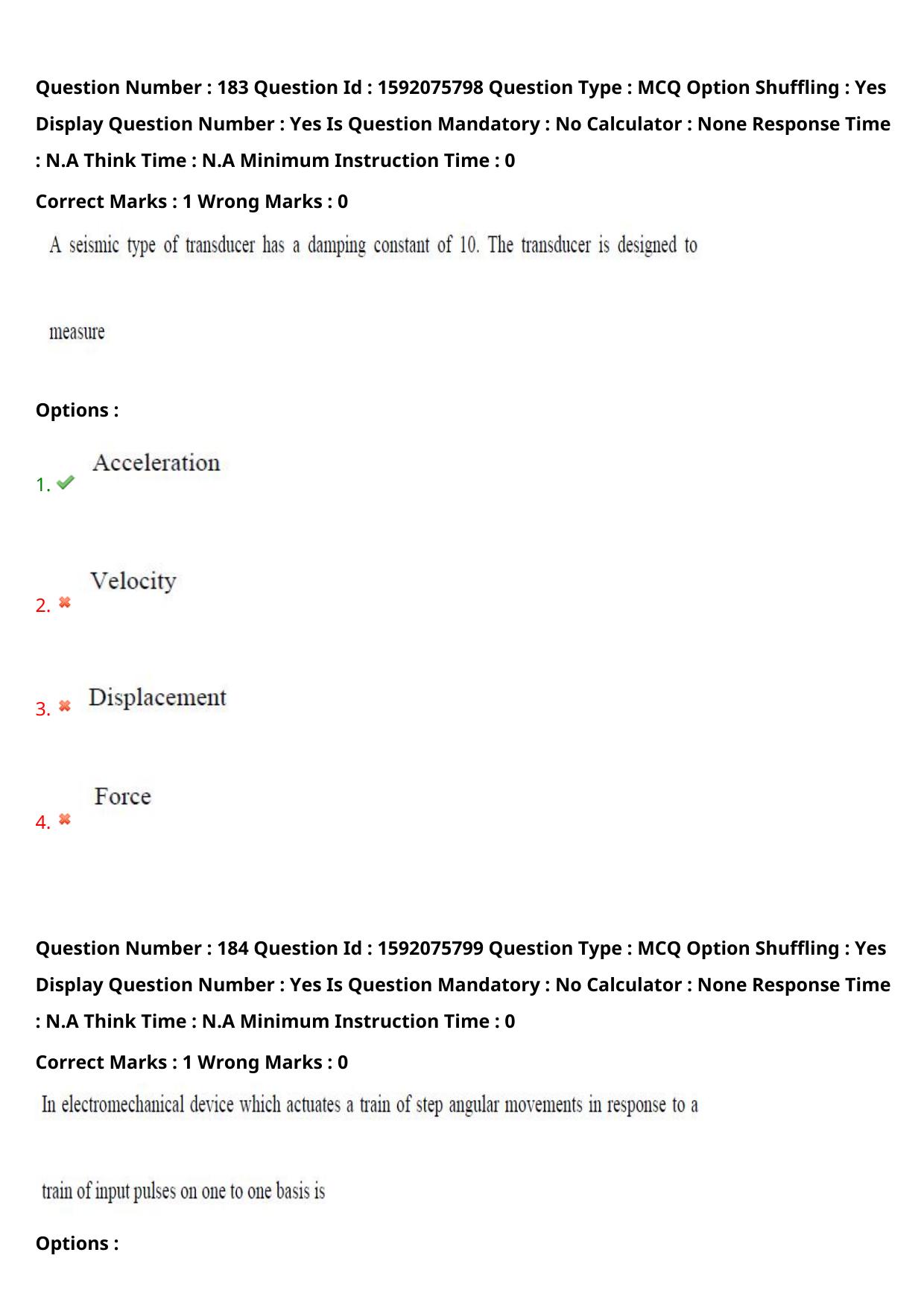 TS ECET 2023 Electronics and Instrumentation Engineering Question Paper - Page 122