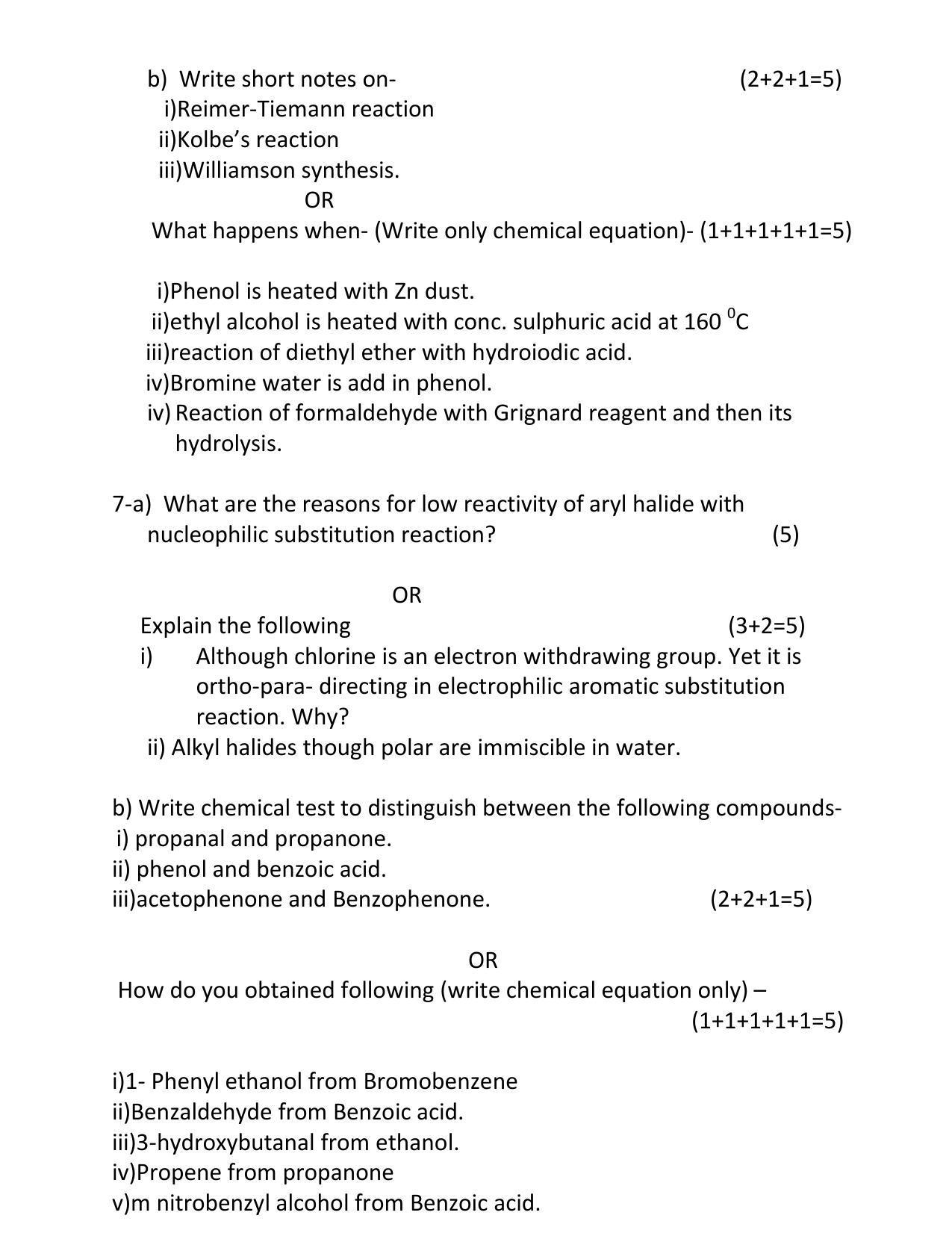 UP Board Class 12 Chemistry Model Papers 2023 - Page 4