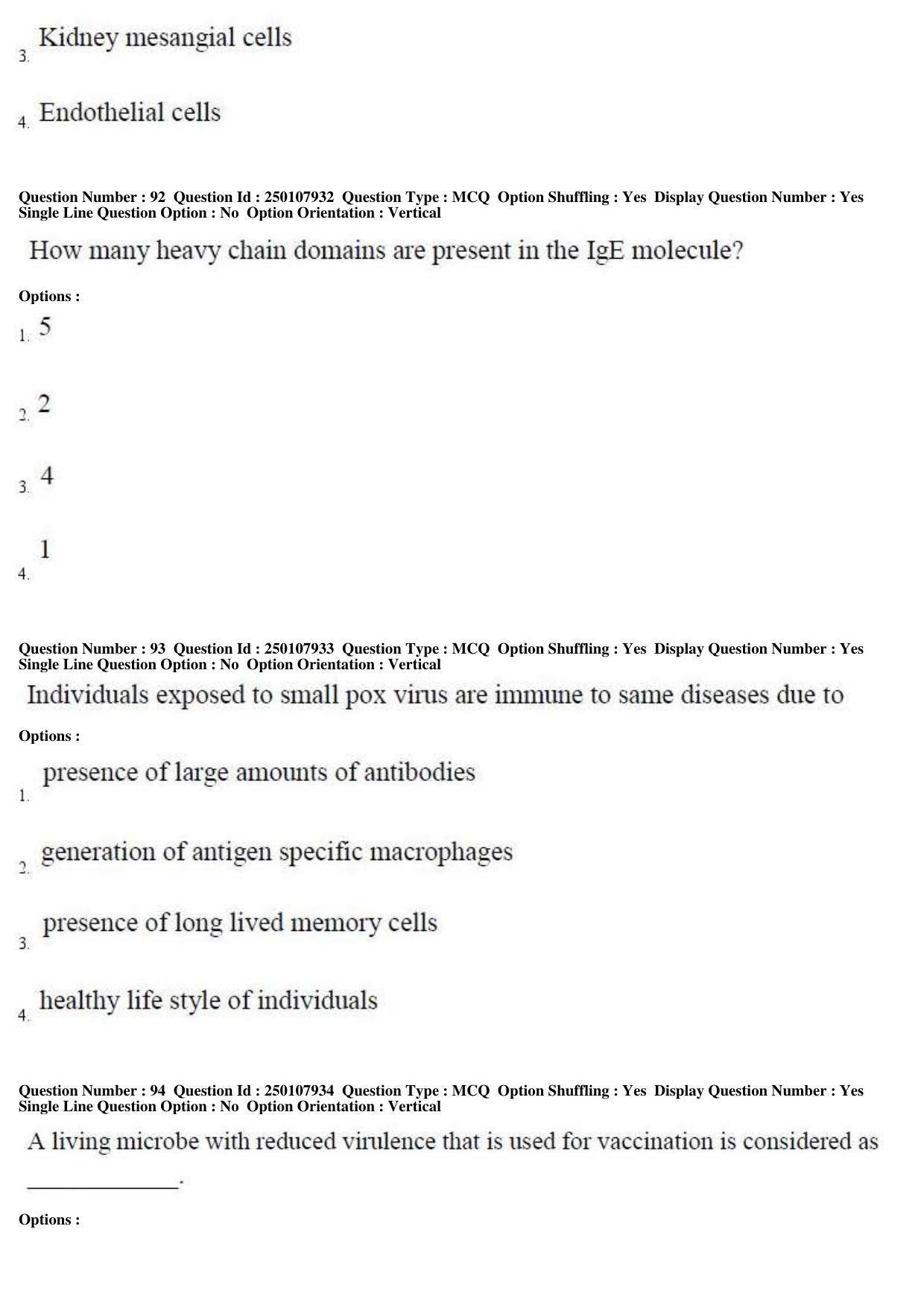 TS PGECET 2019: Bio Technology Question Papers - Page 36