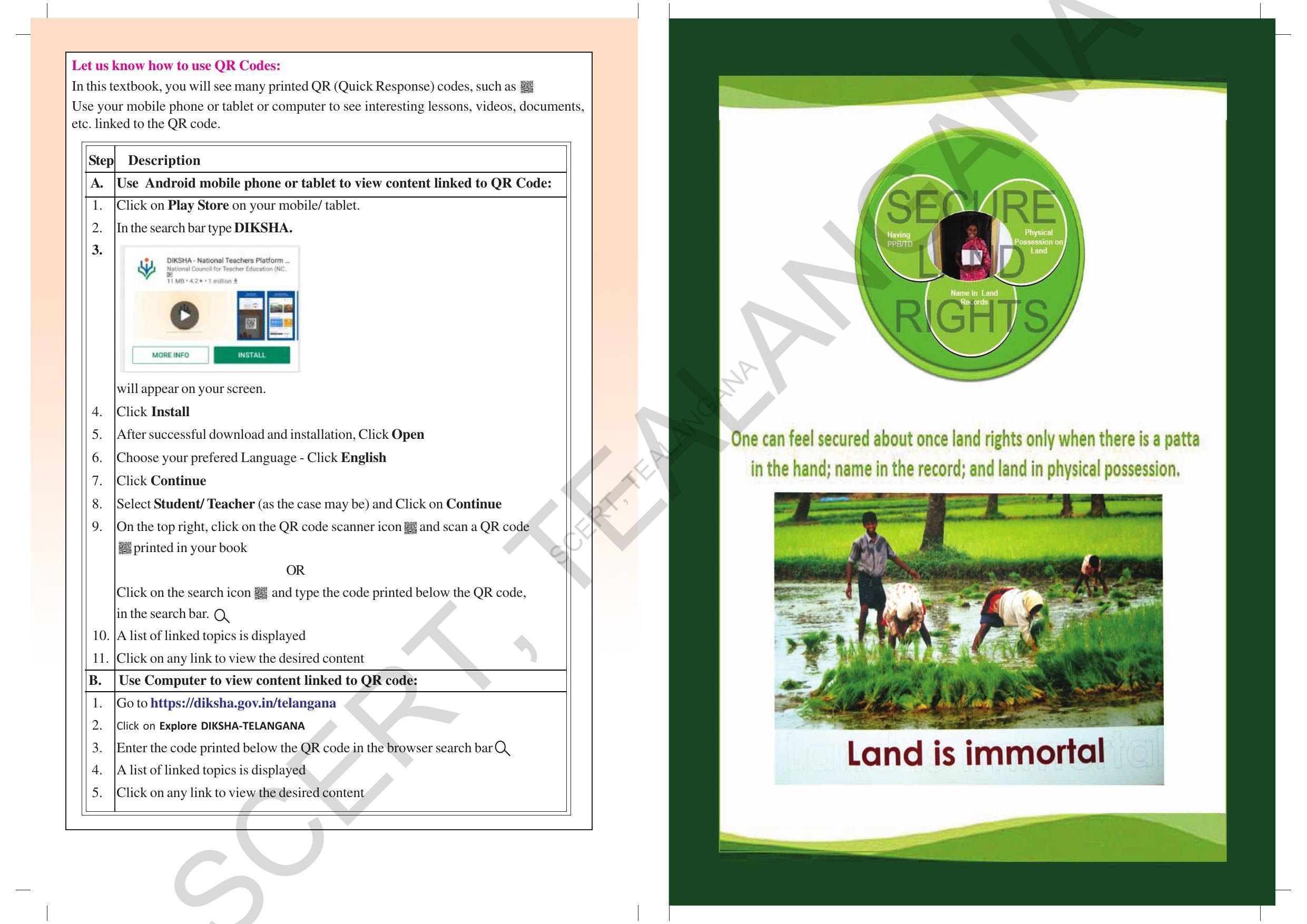 TS SCERT Class 8 Social Science (English Medium) Text Book - Page 2