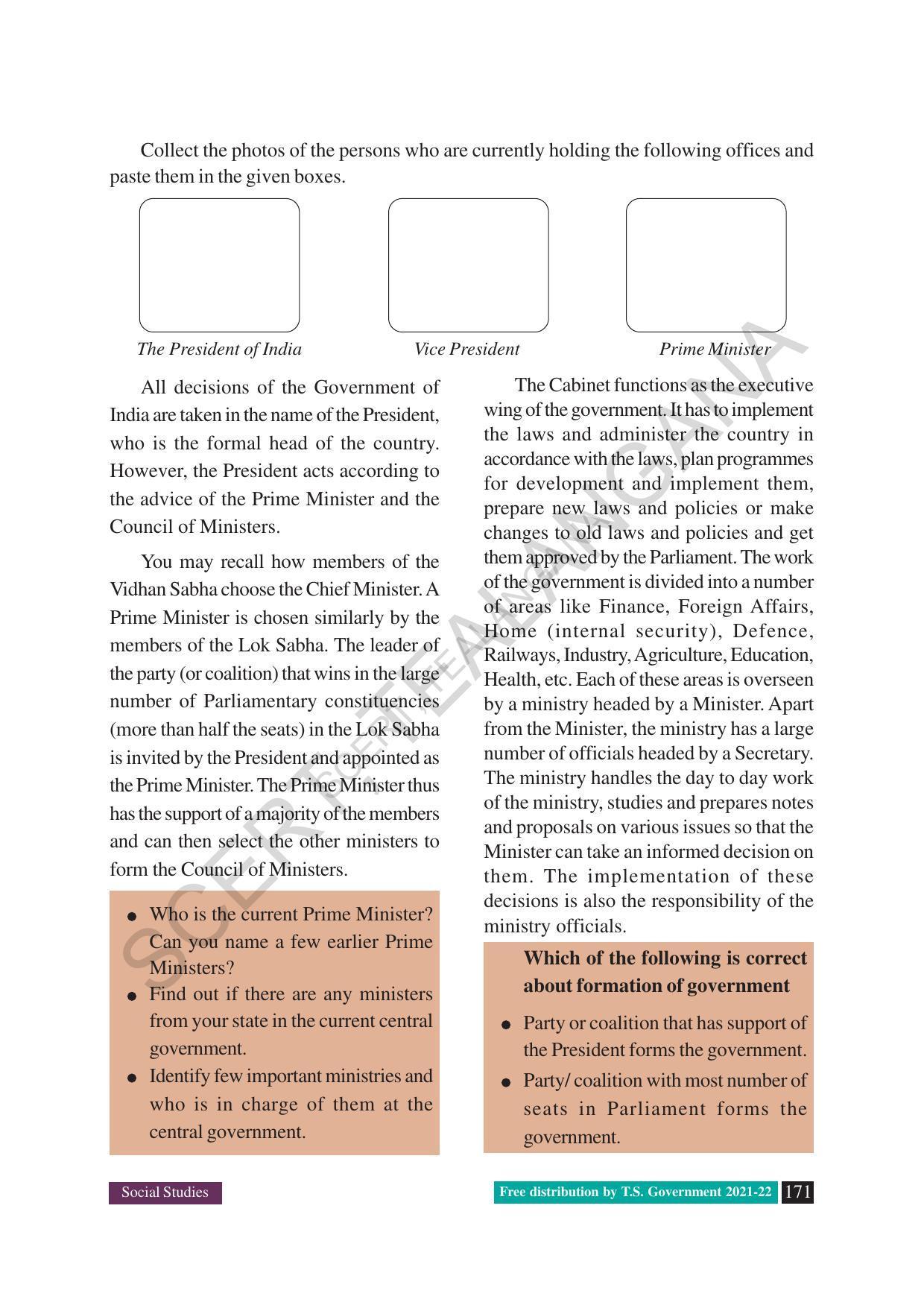 TS SCERT Class 8 Social Science (English Medium) Text Book - Page 63